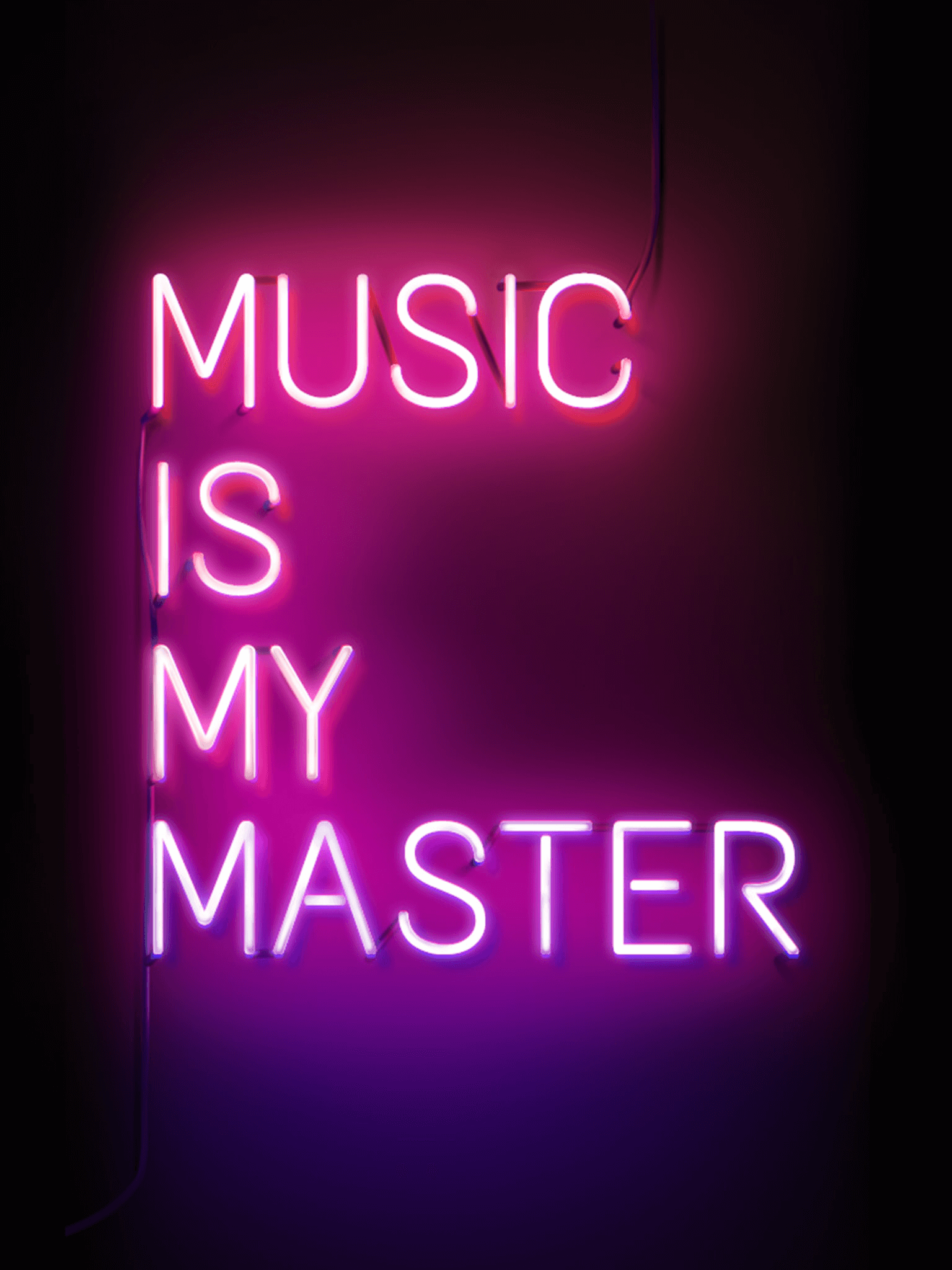 music is my master. ♡ scscipio05 // ♡. Neon quotes