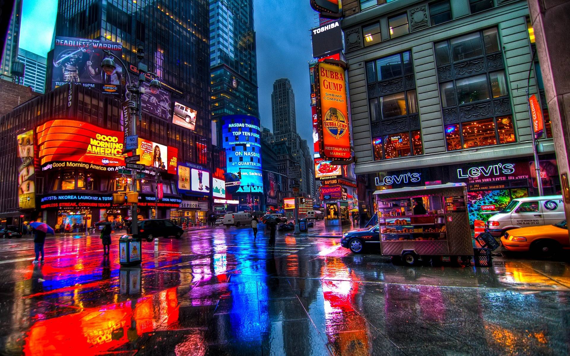 Times Square New York Wallpaper Free Times Square New York Background