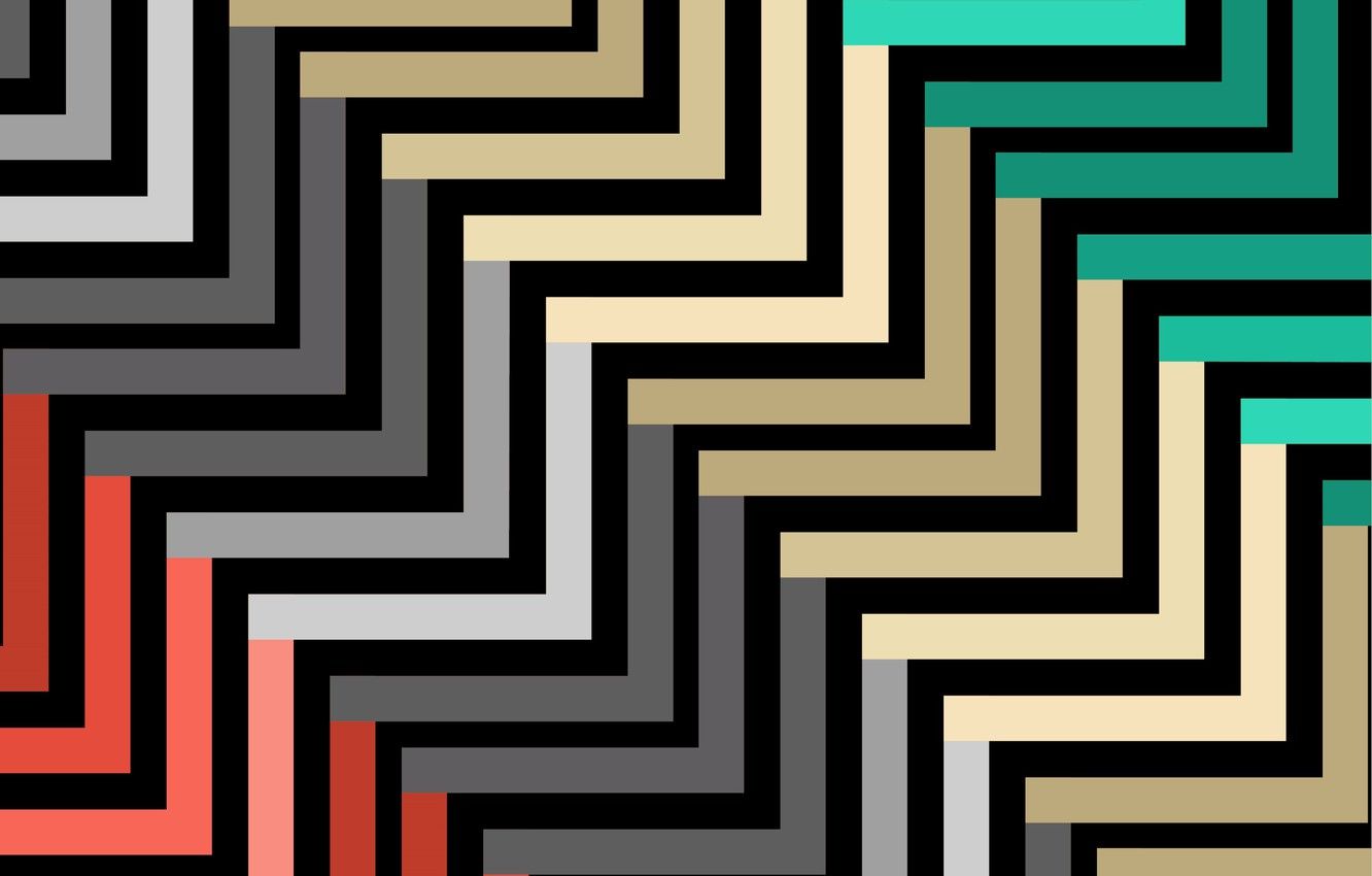 Wallpaper line, abstraction, texture, colorful, geometry, Abstract