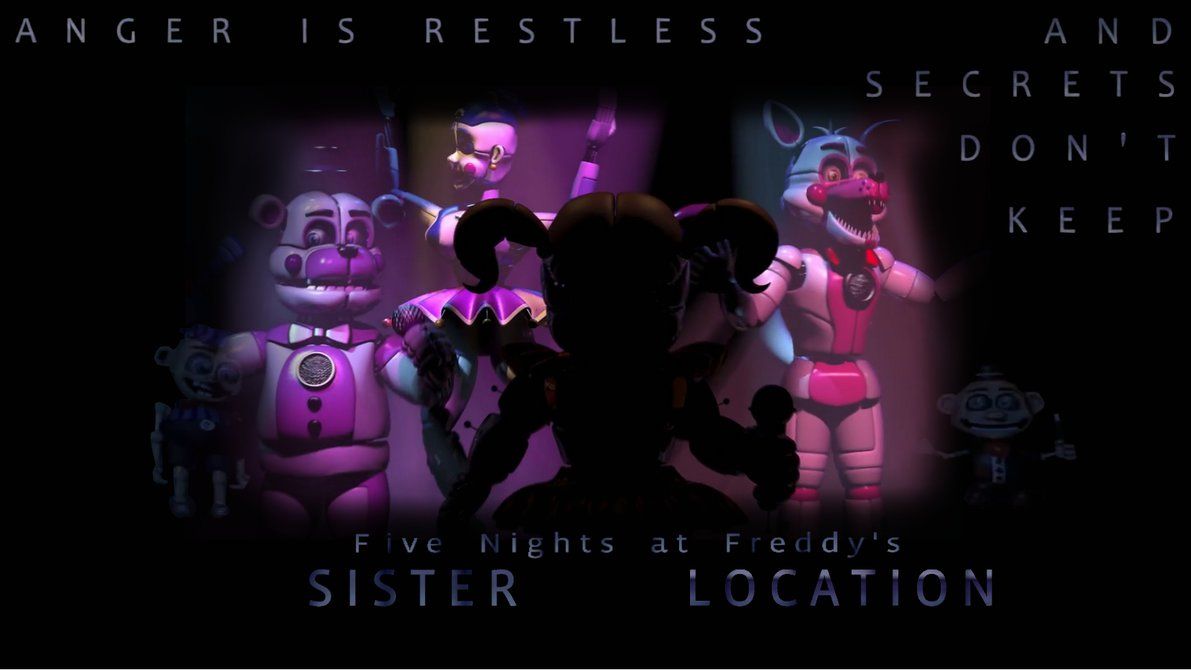 Nights At Freddy's Sister Location Gif Wallpaper