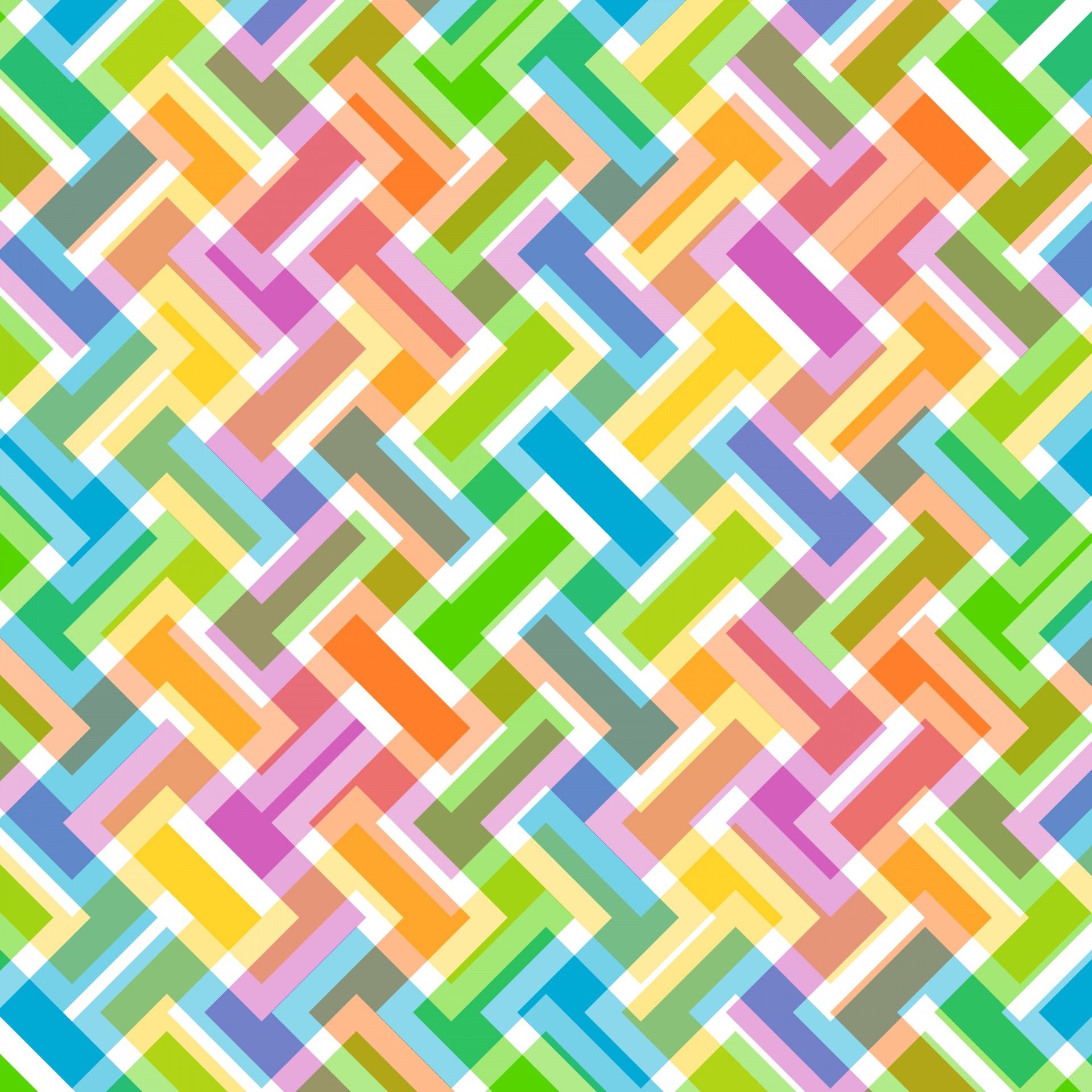 Abstract Pattern Colorful Wallpaper Free