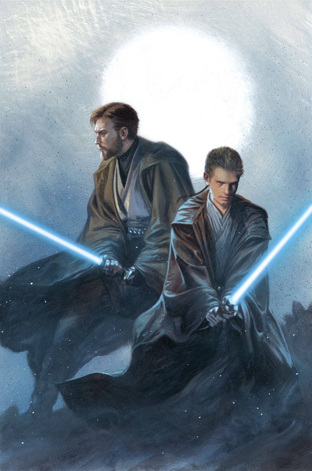 Obi Wan Kenobi & Anakin Skywalker By Gabriele Dell'otto