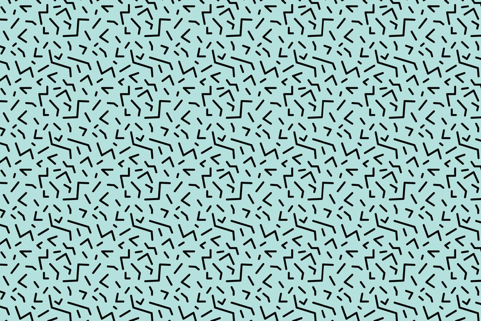 Mint 90s Geometric Wallpaper. Geometric wallpaper