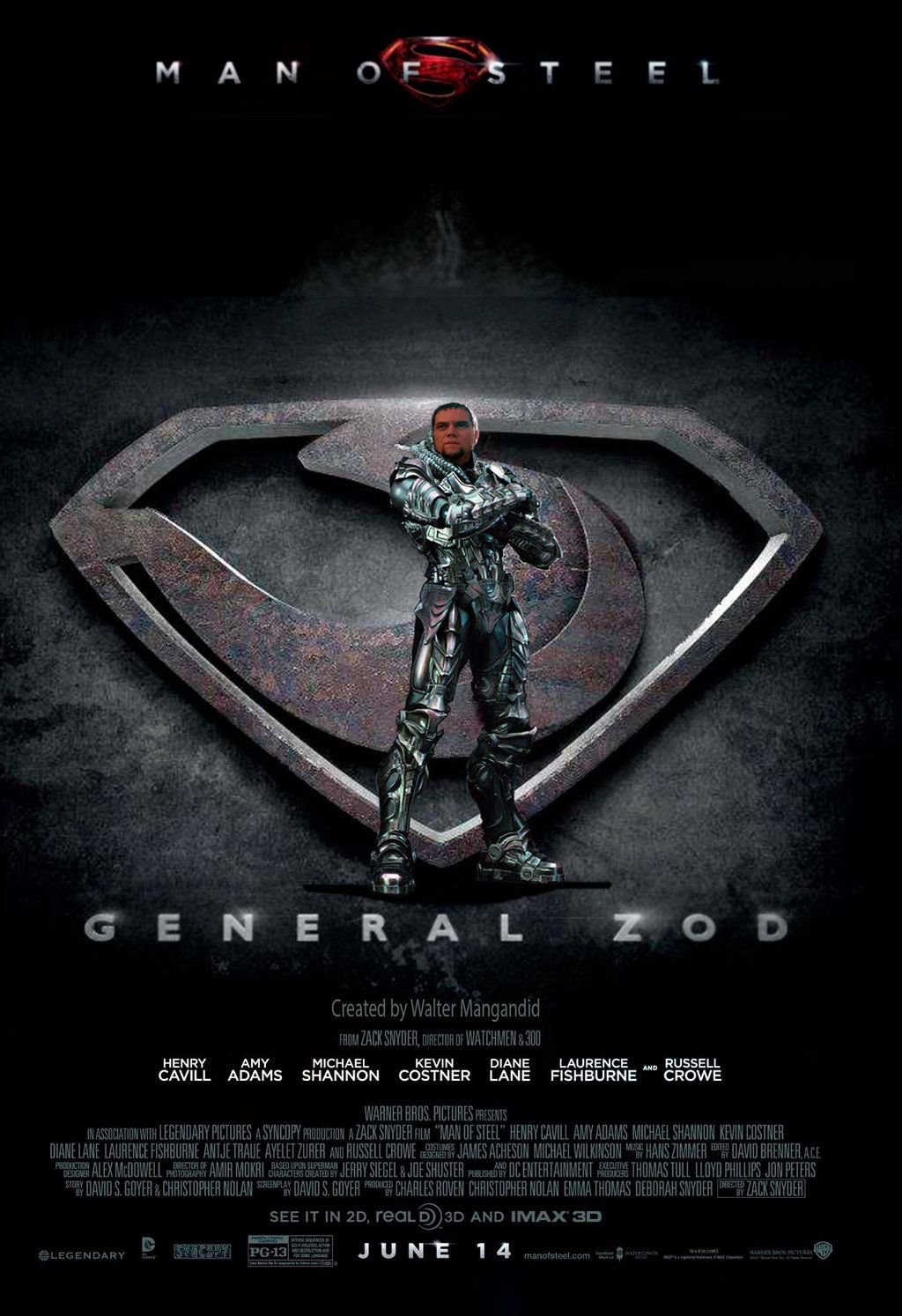 General Zod Wallpaper. Man of Steel Zod