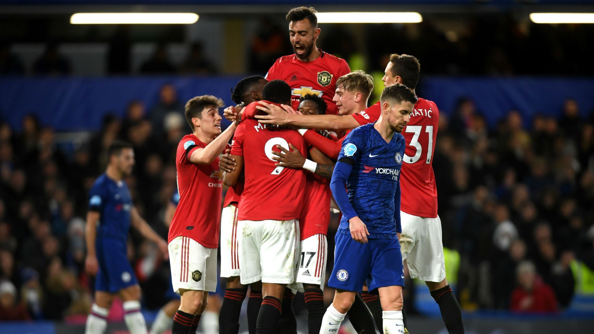 Chelsea 0 2 Manchester United: Martial And Maguire Boost Champions