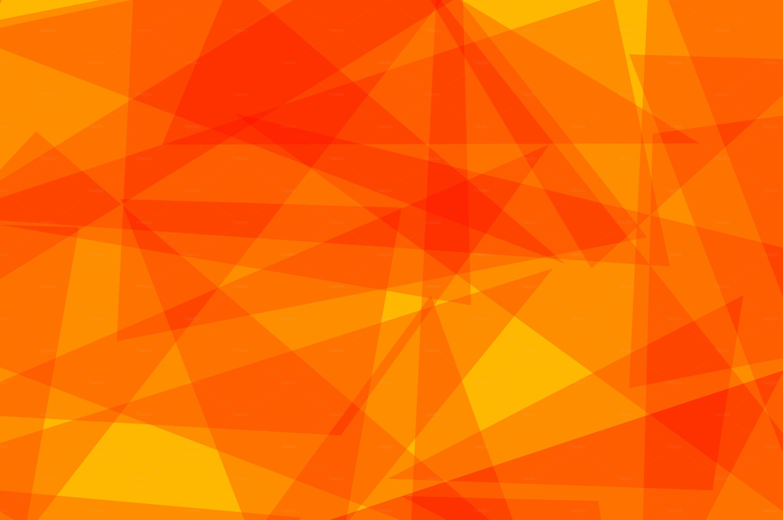 Free download Geometric Figures Orange Wallpaper [4000x3000]