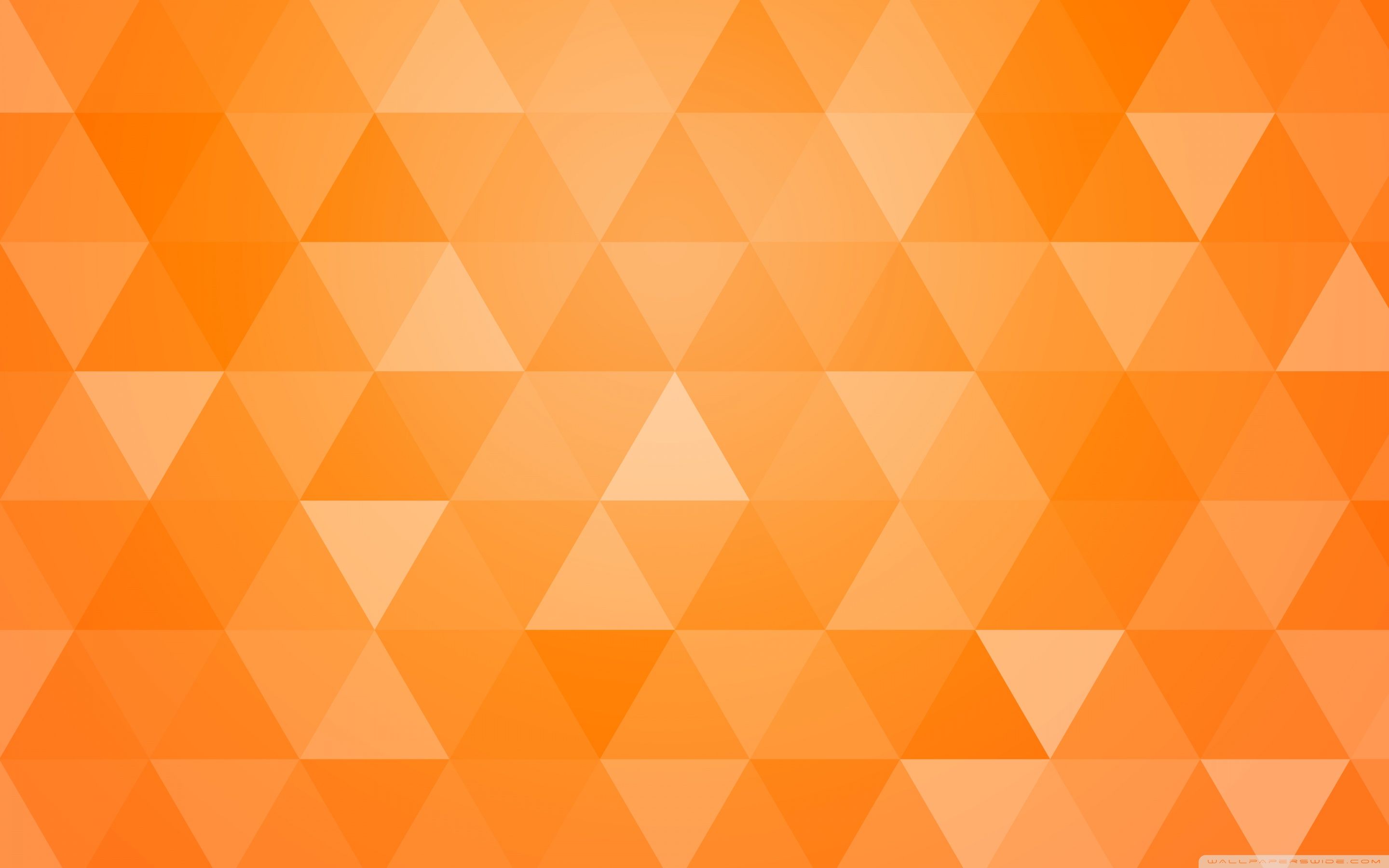 Download Orange Abstract Geometric Triangle Background UltraHD