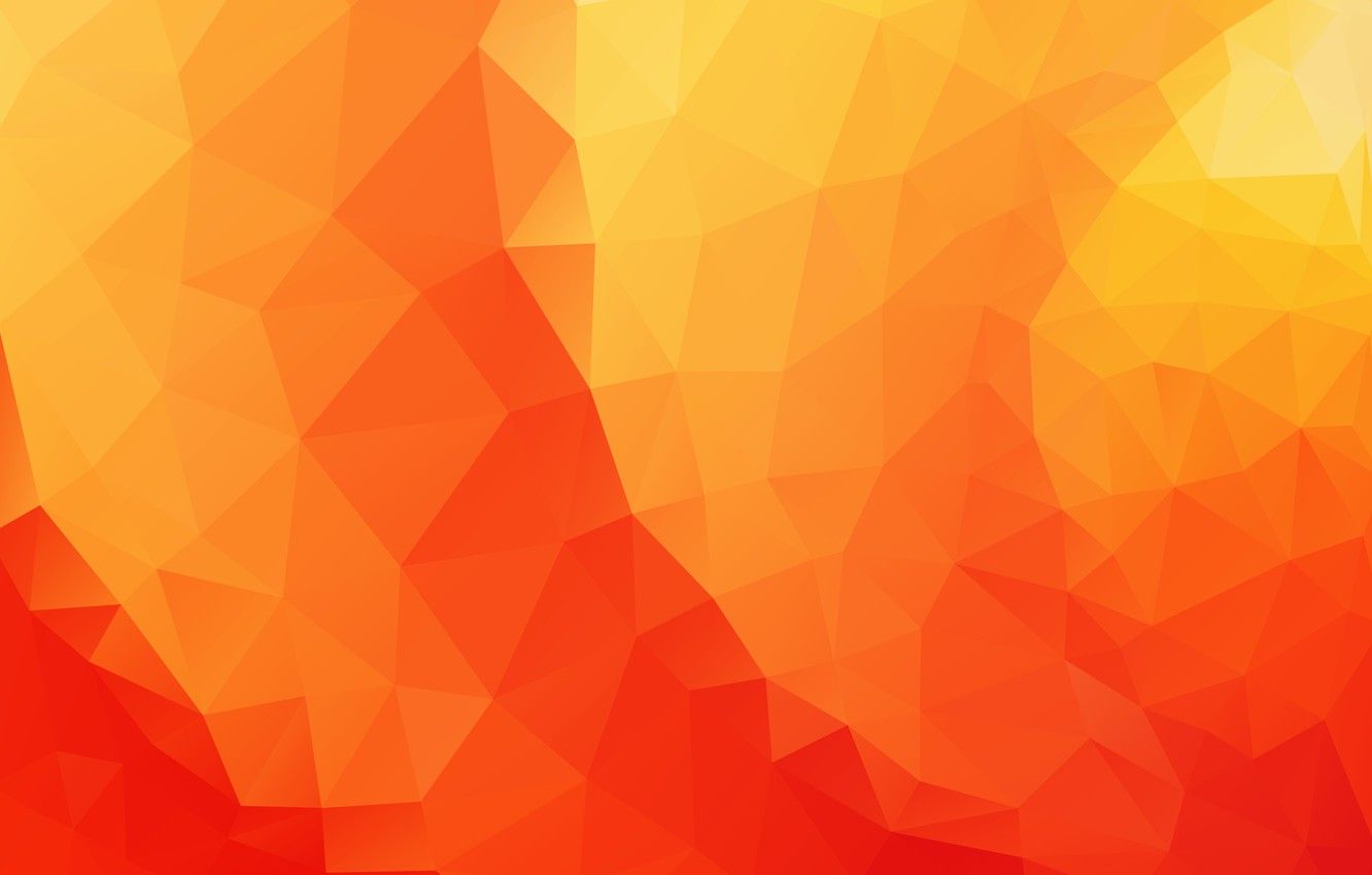 Wallpaper line, orange, yellow, red, paper, triangles, texture