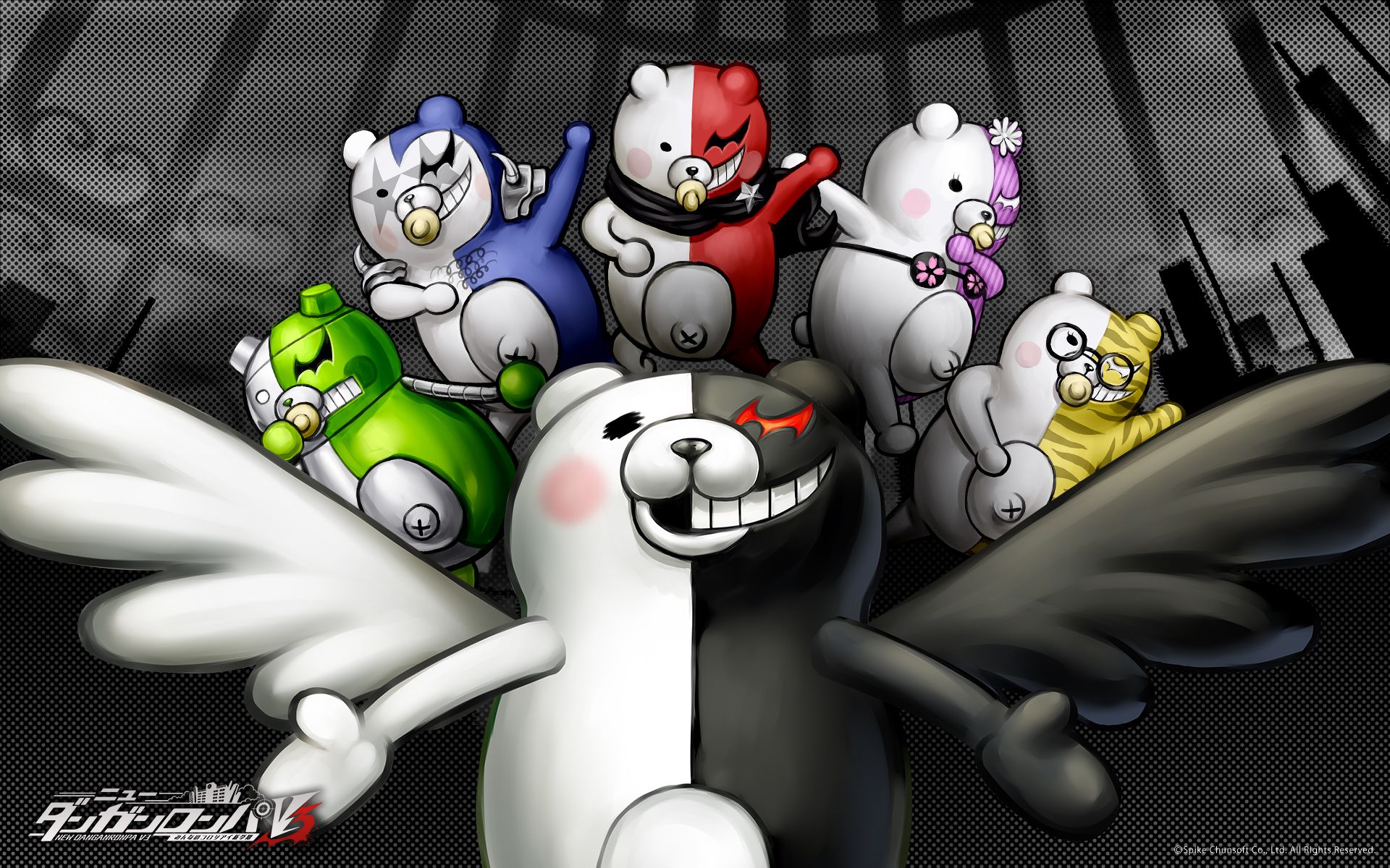 Monokuma And Cubs Wallpaper, Download Wallpaper