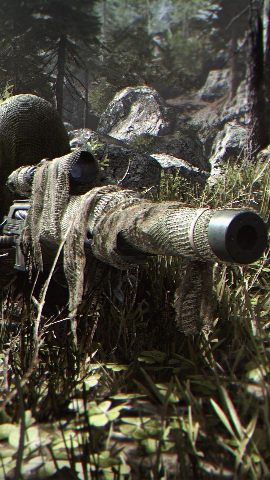 Call of Duty Modern Warfare, Sniper, Camouflage, Soldier