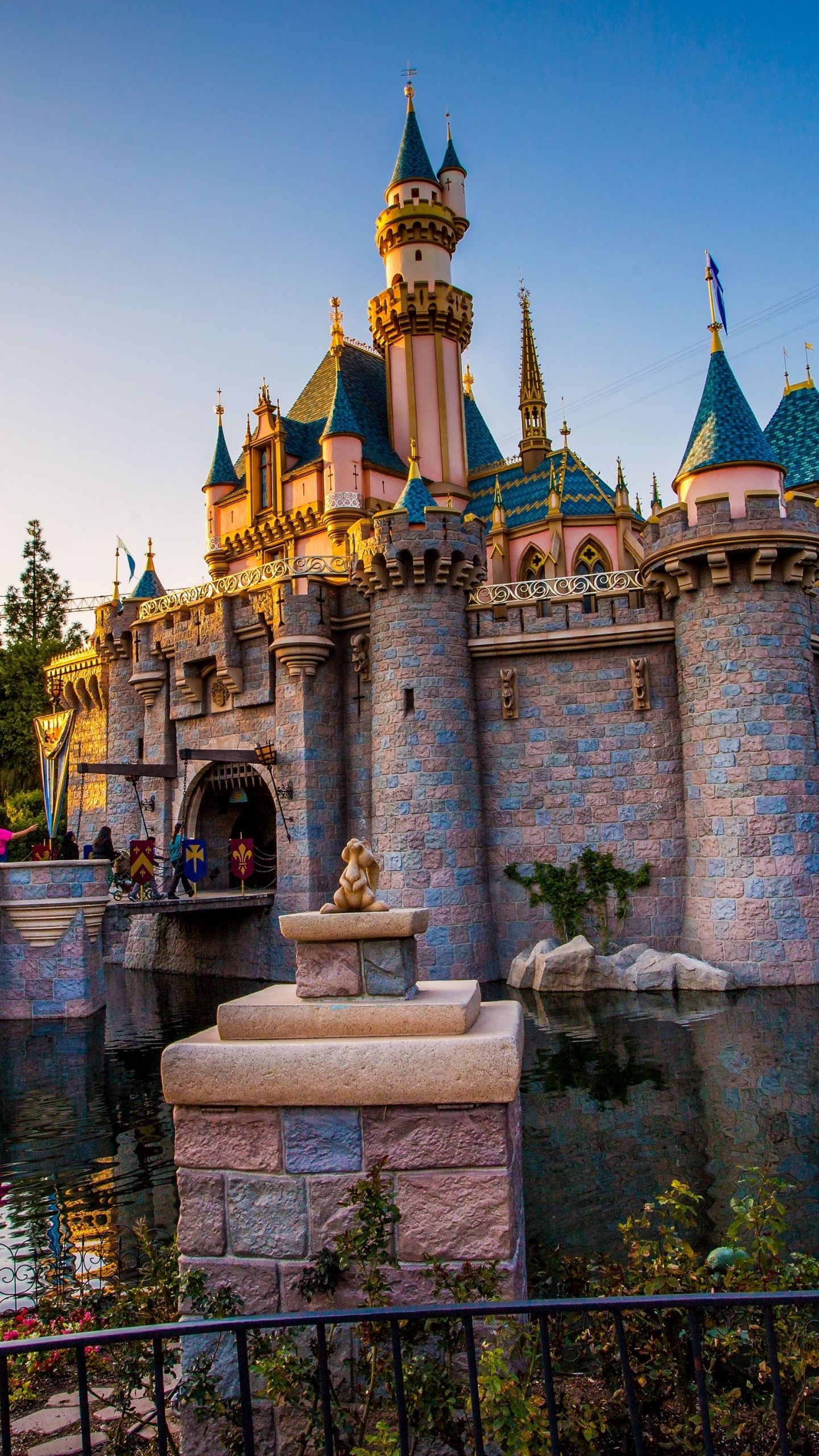 Man Made Disneyland (1440x2560) Wallpaper