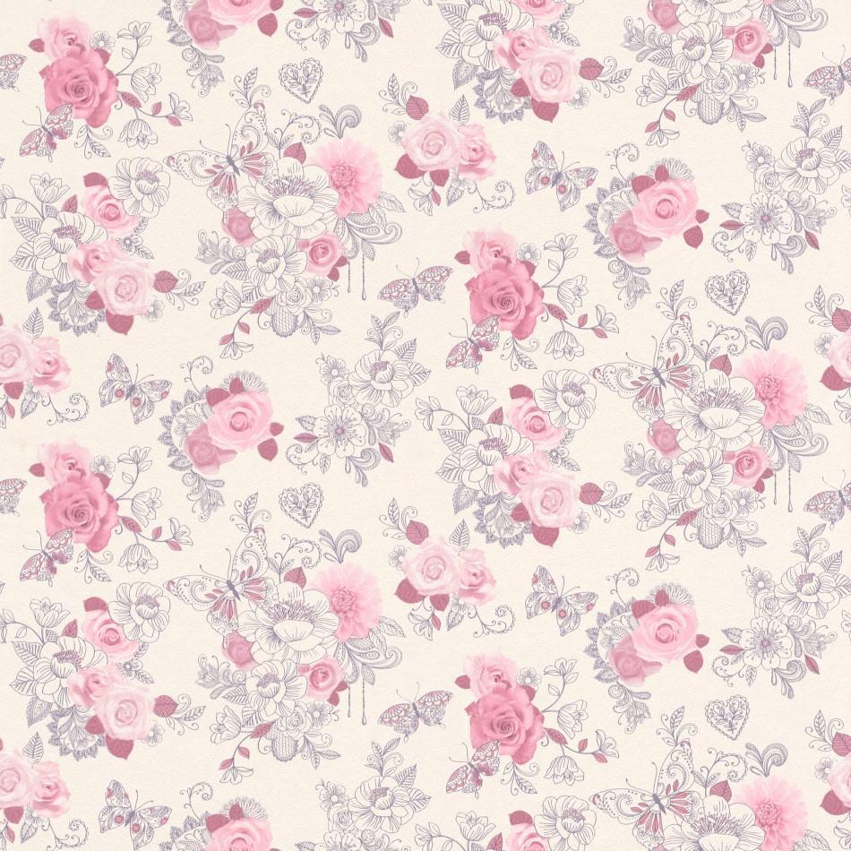 Pink Backgrounds Patterns Aesthetic Wall Design Purple Image Free