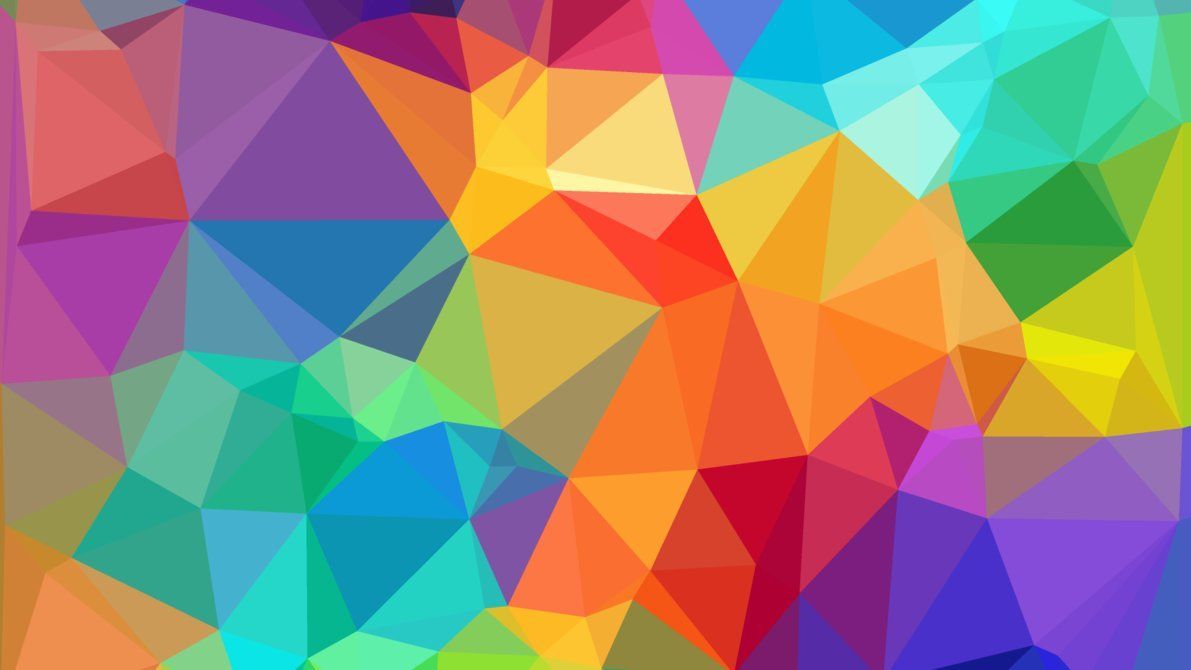 Color Geometric Wallpaper