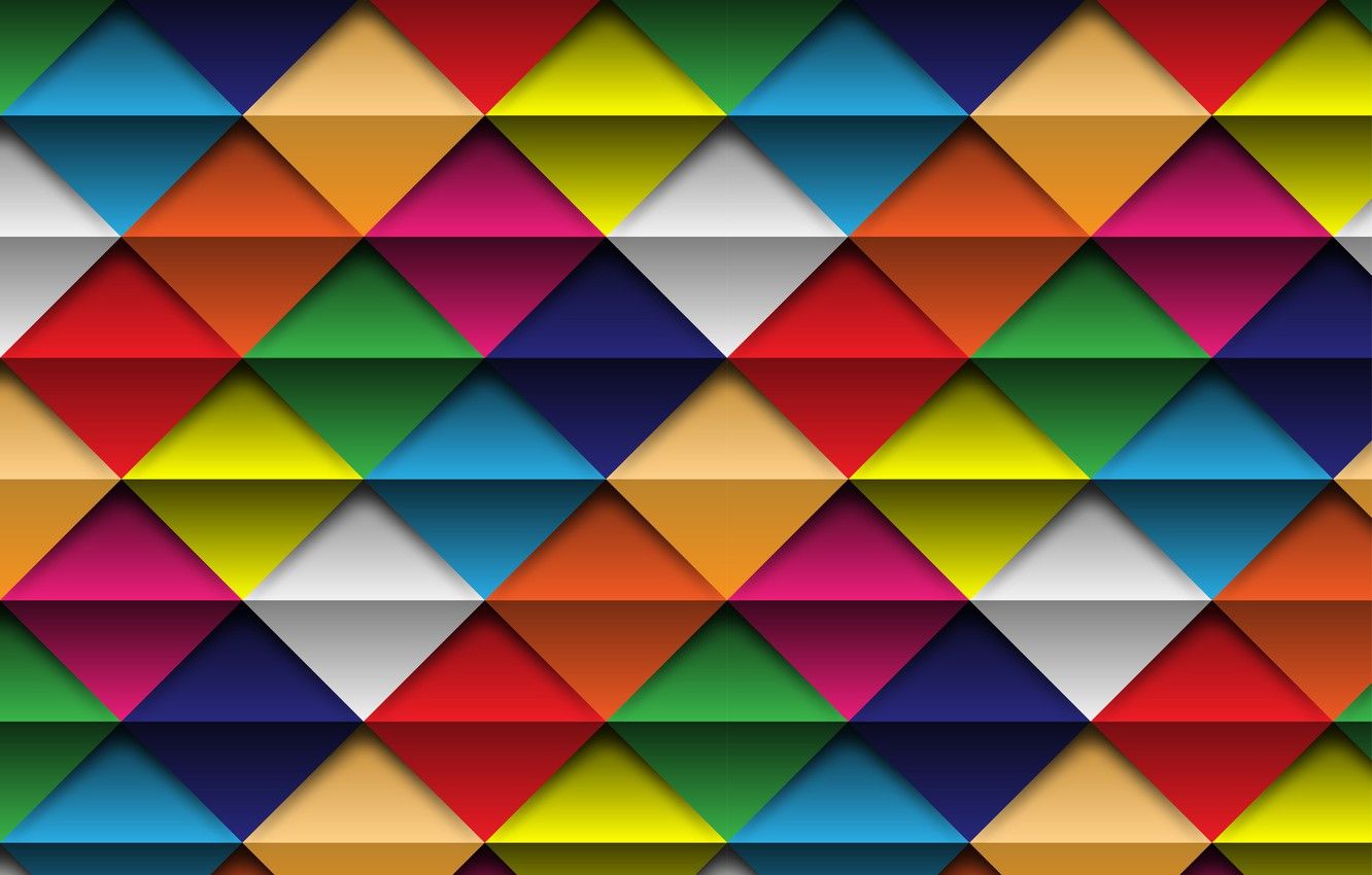 Wallpaper background, colorful, rainbow, square, color, background