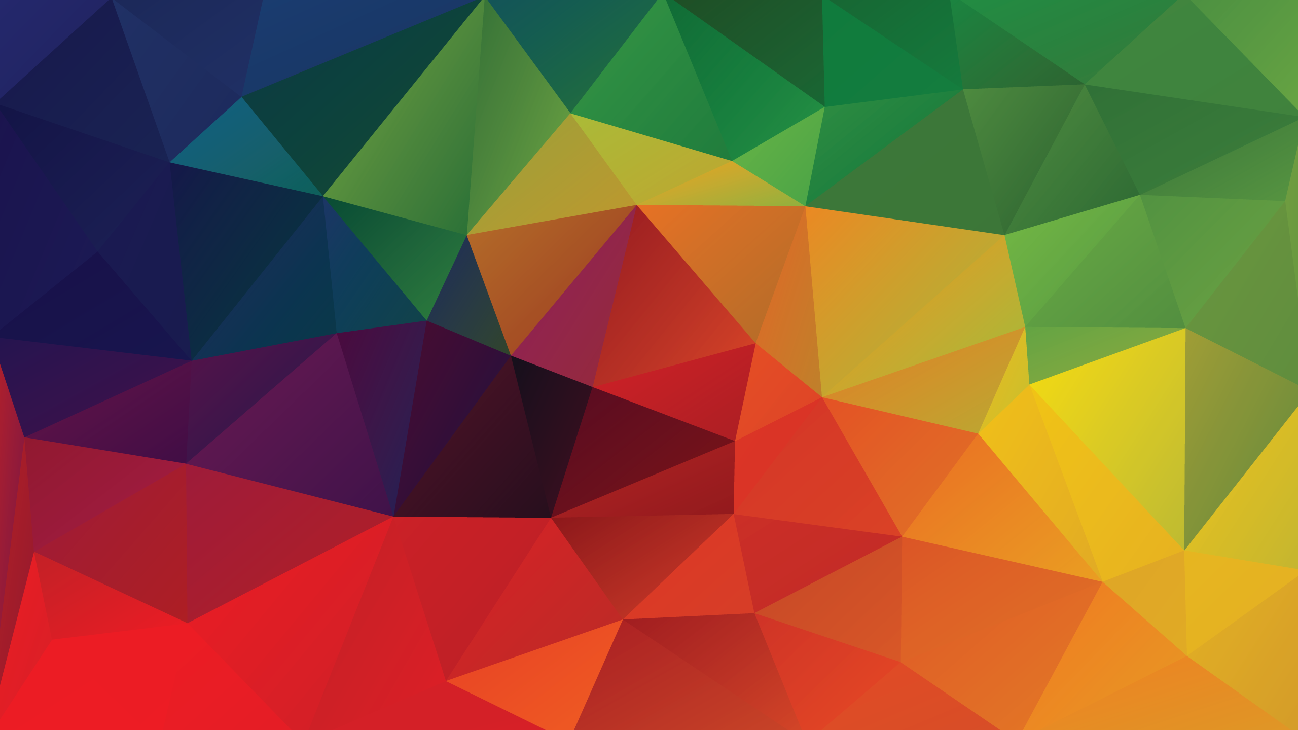 colorful geometric desktop wallpaper