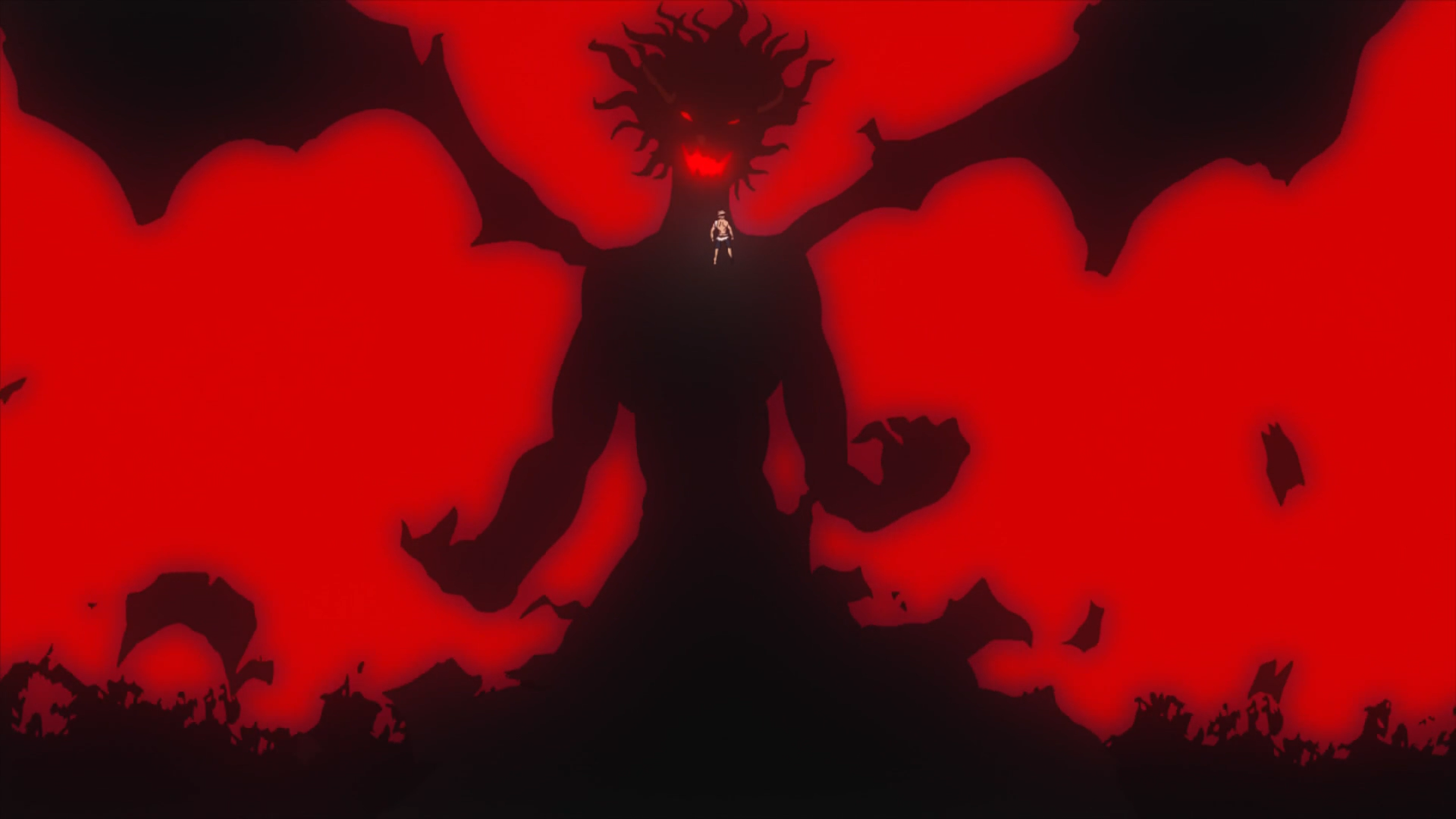 Download Unleashing Darkness Within: Asta Demon Forms In Black Clover  Wallpaper