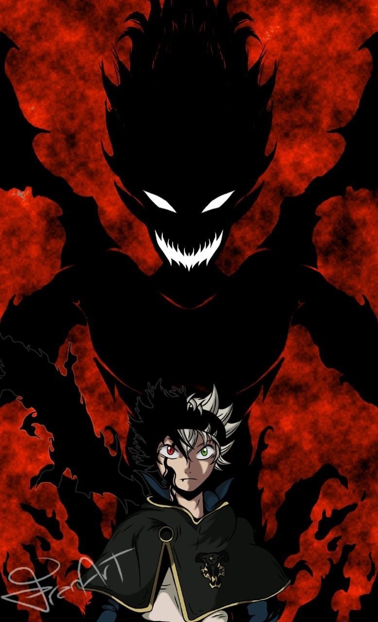 Asta Demon from black clover HD 4K Quality wallpaper for Pc in 2023