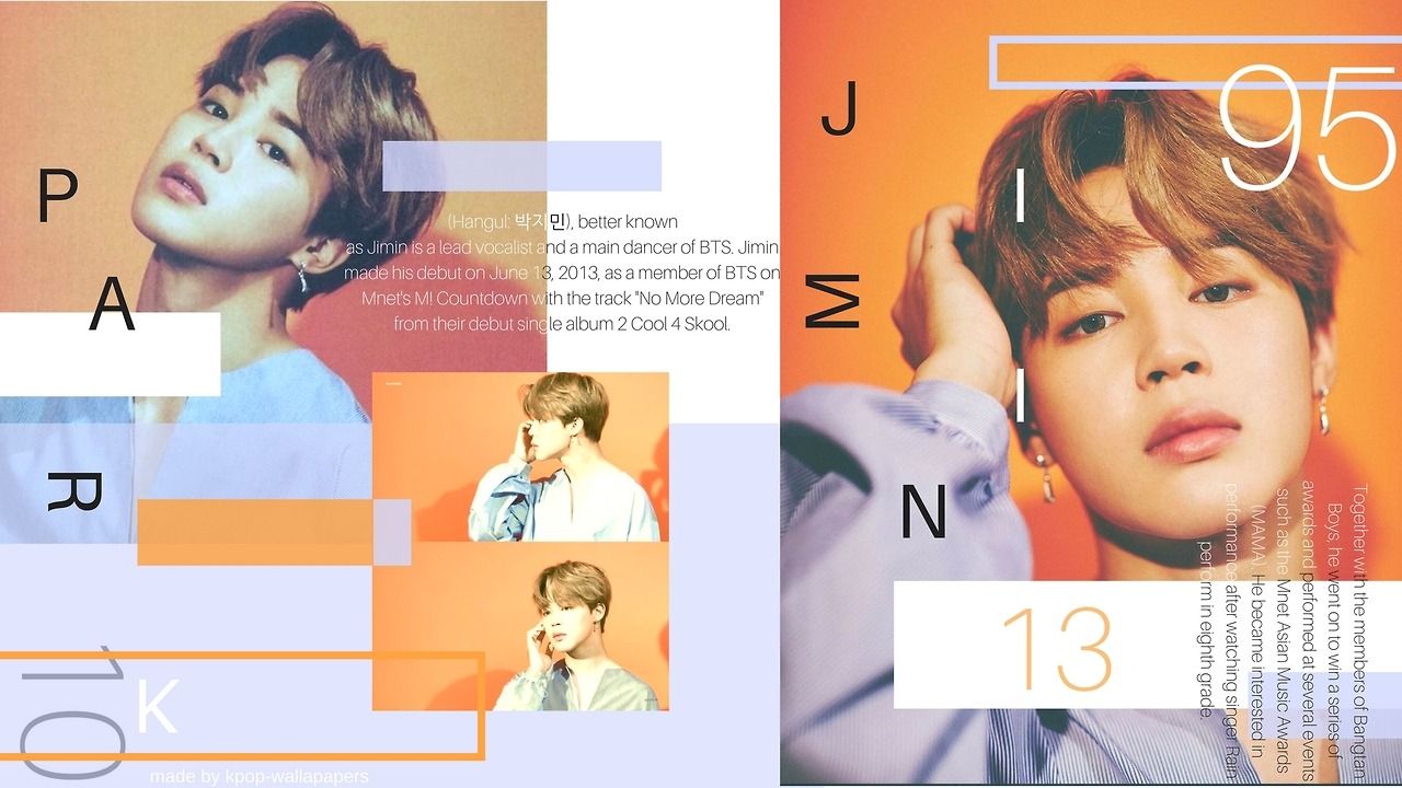 Jimin BTS Aesthetic Desktop Wallpaper Free Jimin BTS