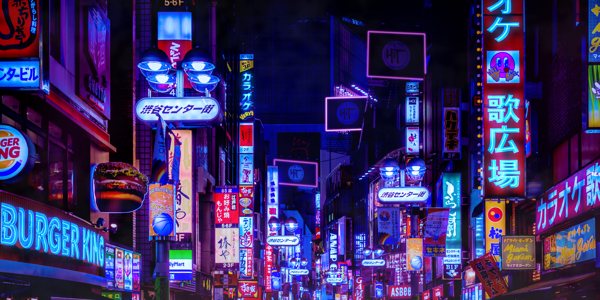 Neon City Aesthetic Wallpaper Laptop