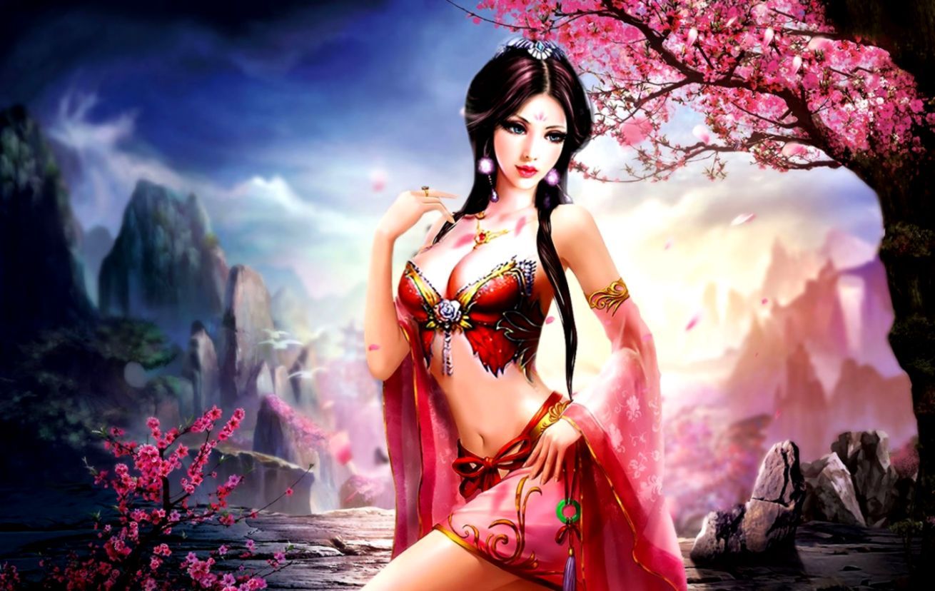 Fantasy Girl Wallpaper And Background Image Id691601 Of