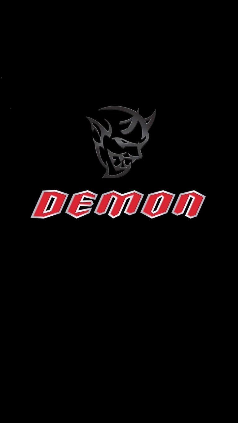 Dodge Demon Logo iPhone Wallpaper. Dodge, Dodge logo, Disney cars
