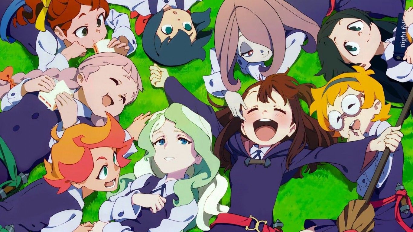 Download 1366x768 Little Witch Academia, Kagari Atsuko, Manbavaran