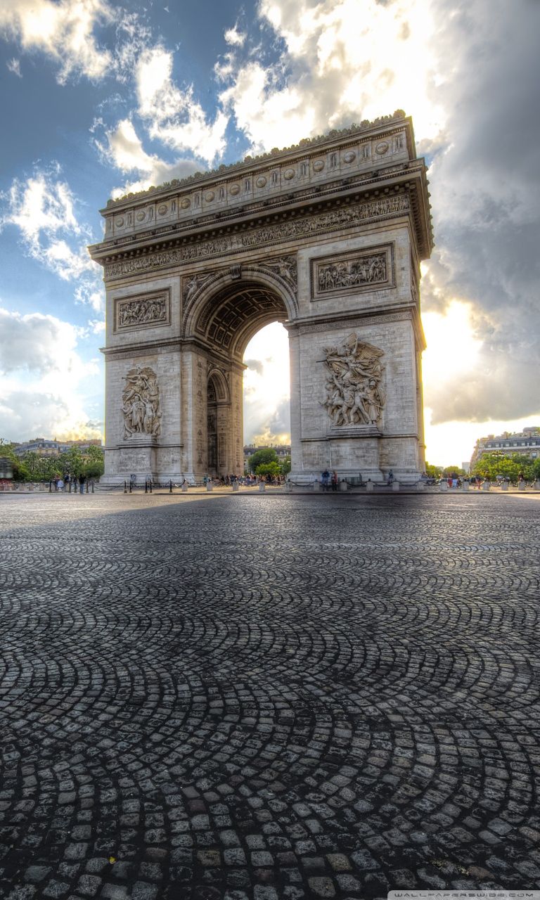 Arc De Triomphe, Paris Ultra HD Desktop Background Wallpaper