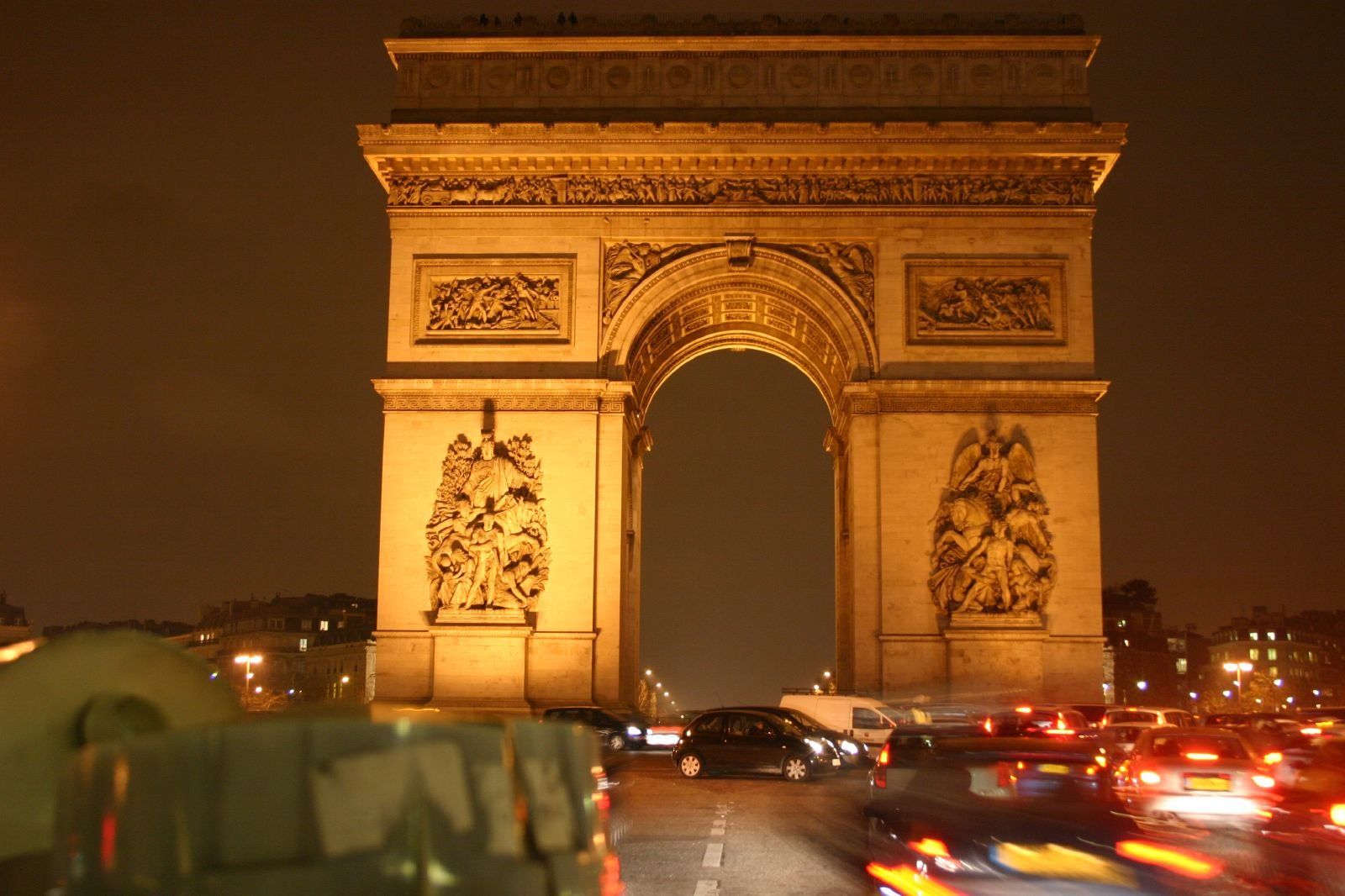 arc de triomphe paris, france Wallpaper