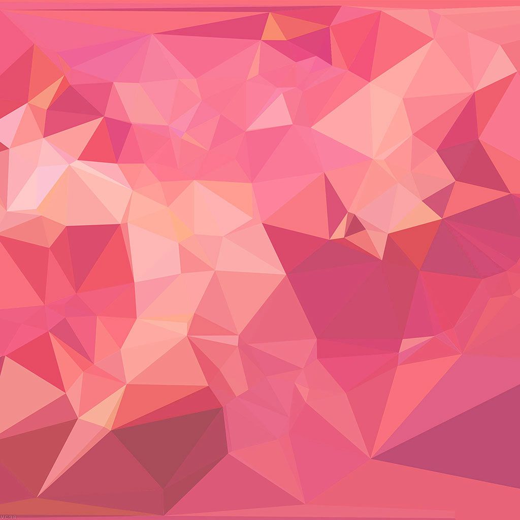 Triangle Geometry Pinkupinku Patterns iPad Wallpaper Free Download