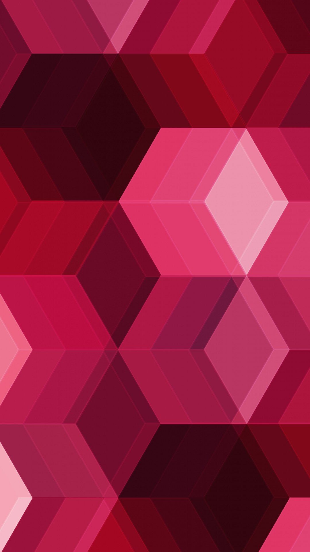 Geometric iPhone Wallpaper Pinks