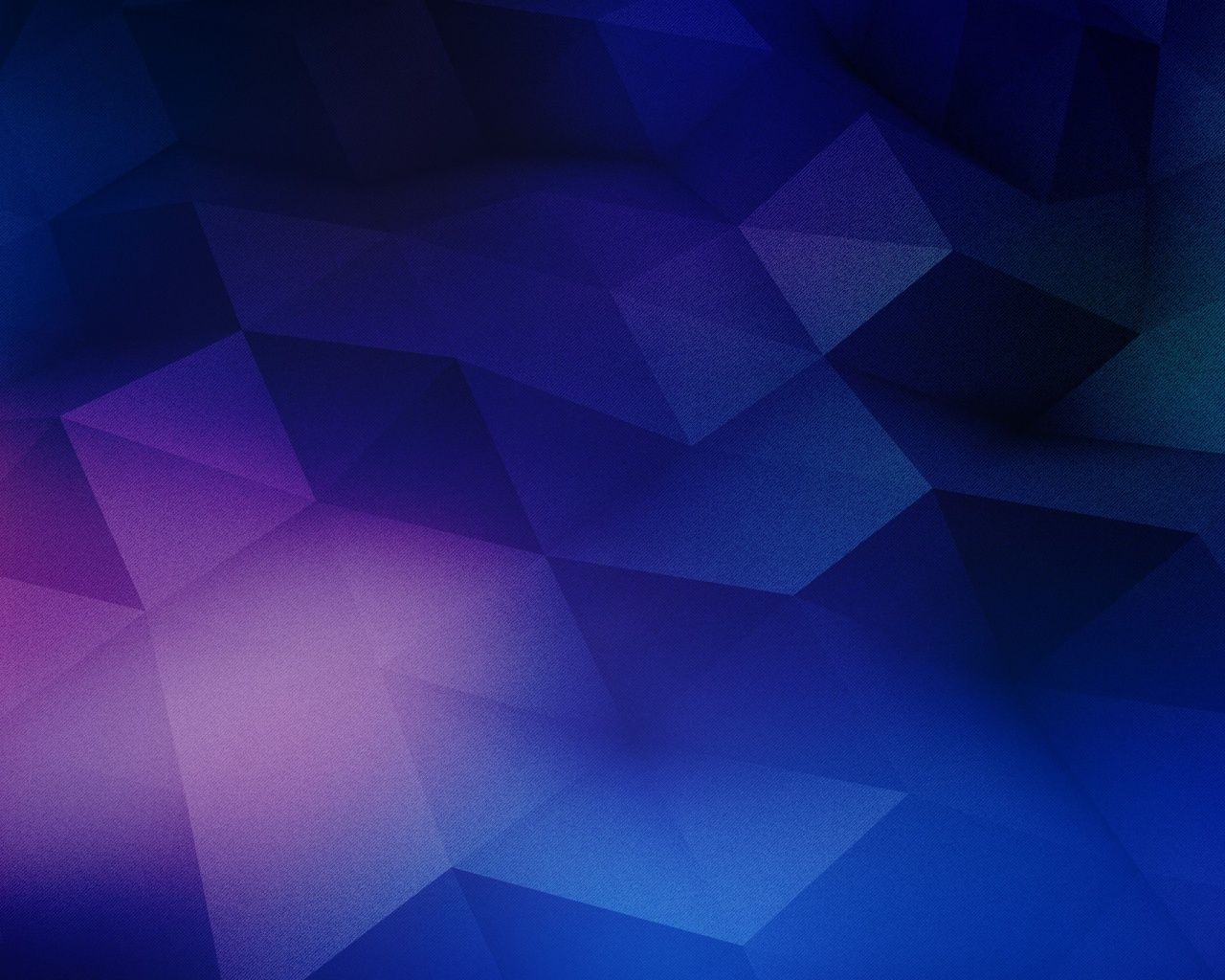 Blue Geometric Wallpaper
