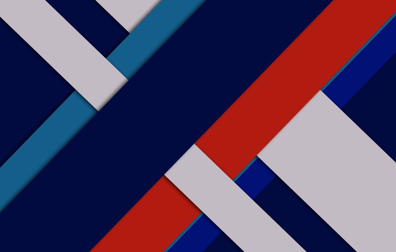 Wallpaper white, line, blue, red, blue, geometry, design, color
