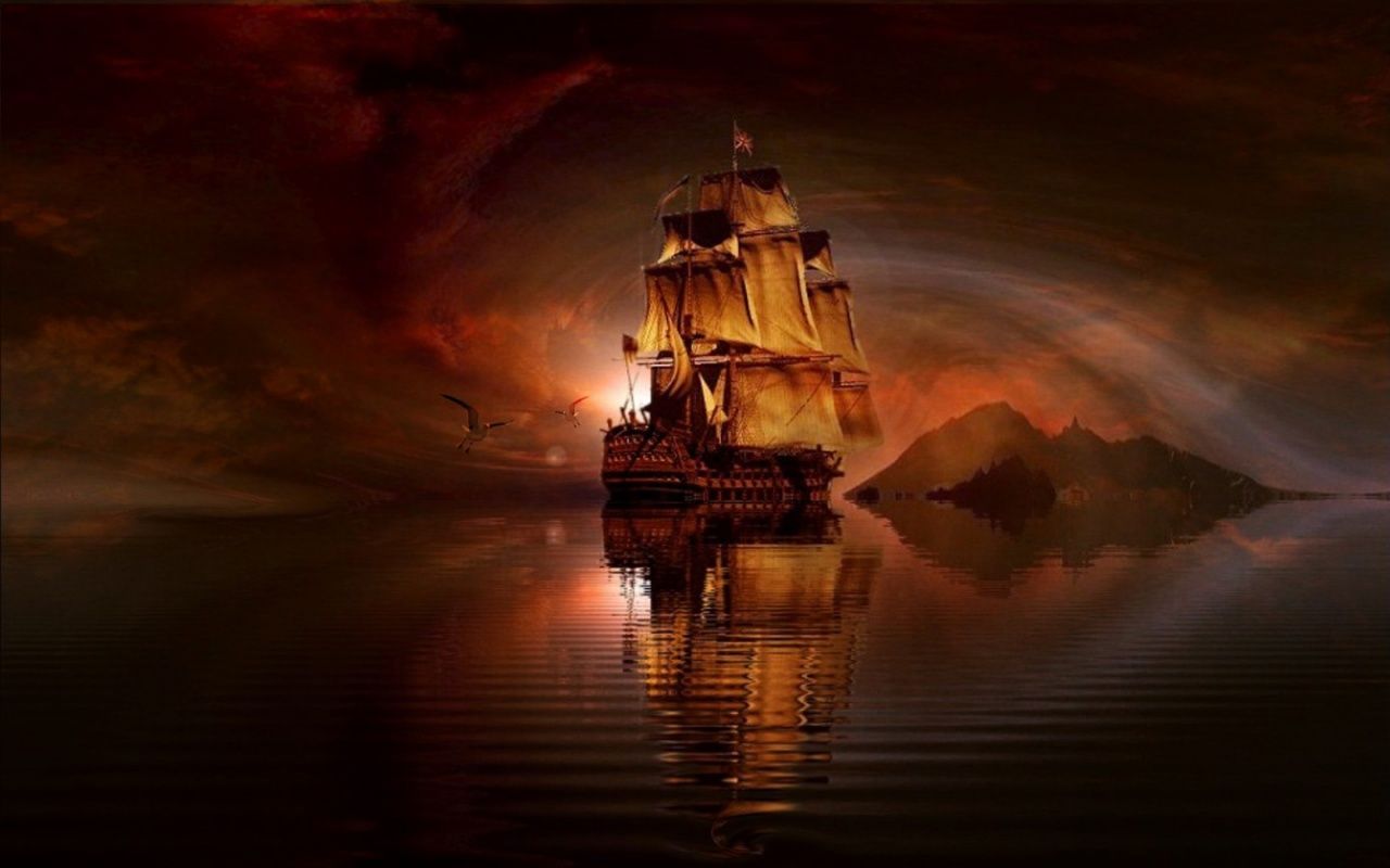 Pirate Ship Whydah Discovery. HD cool wallpaper, Ghost ship