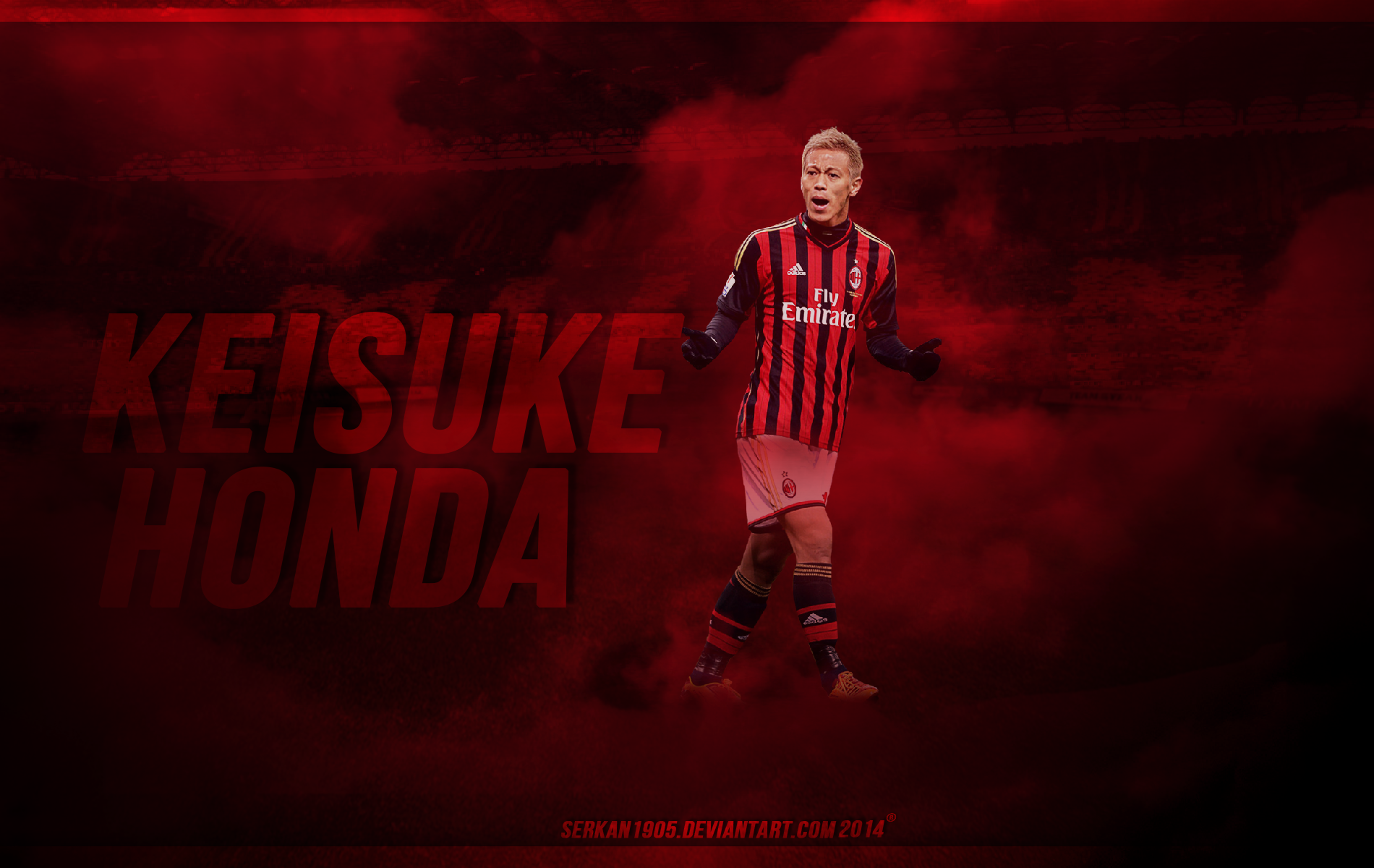 Keisuke Honda Football Wallpaper