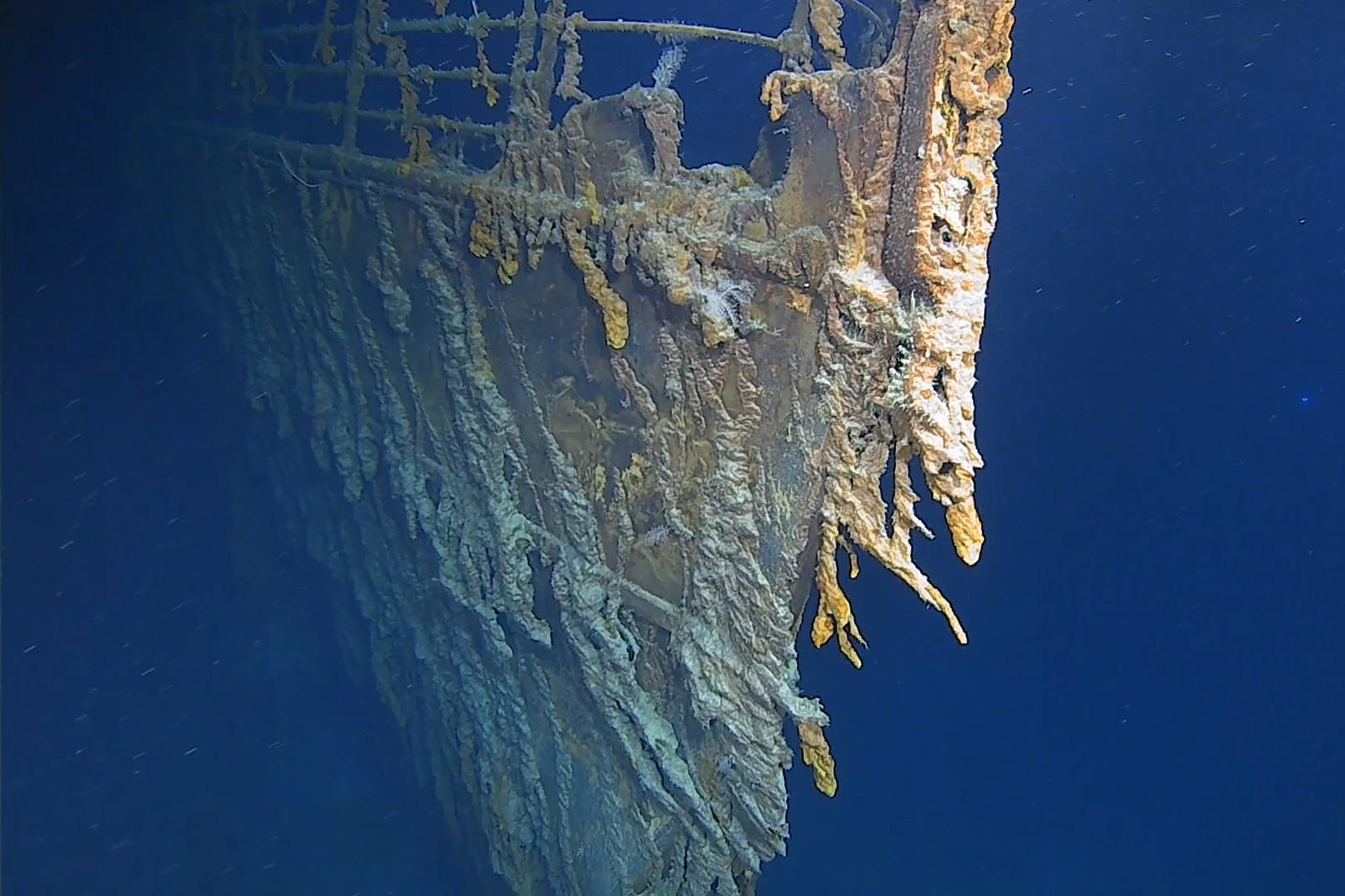 Where the Titanic Shipwreck Rests, New Photo Reveal Extensive Decay