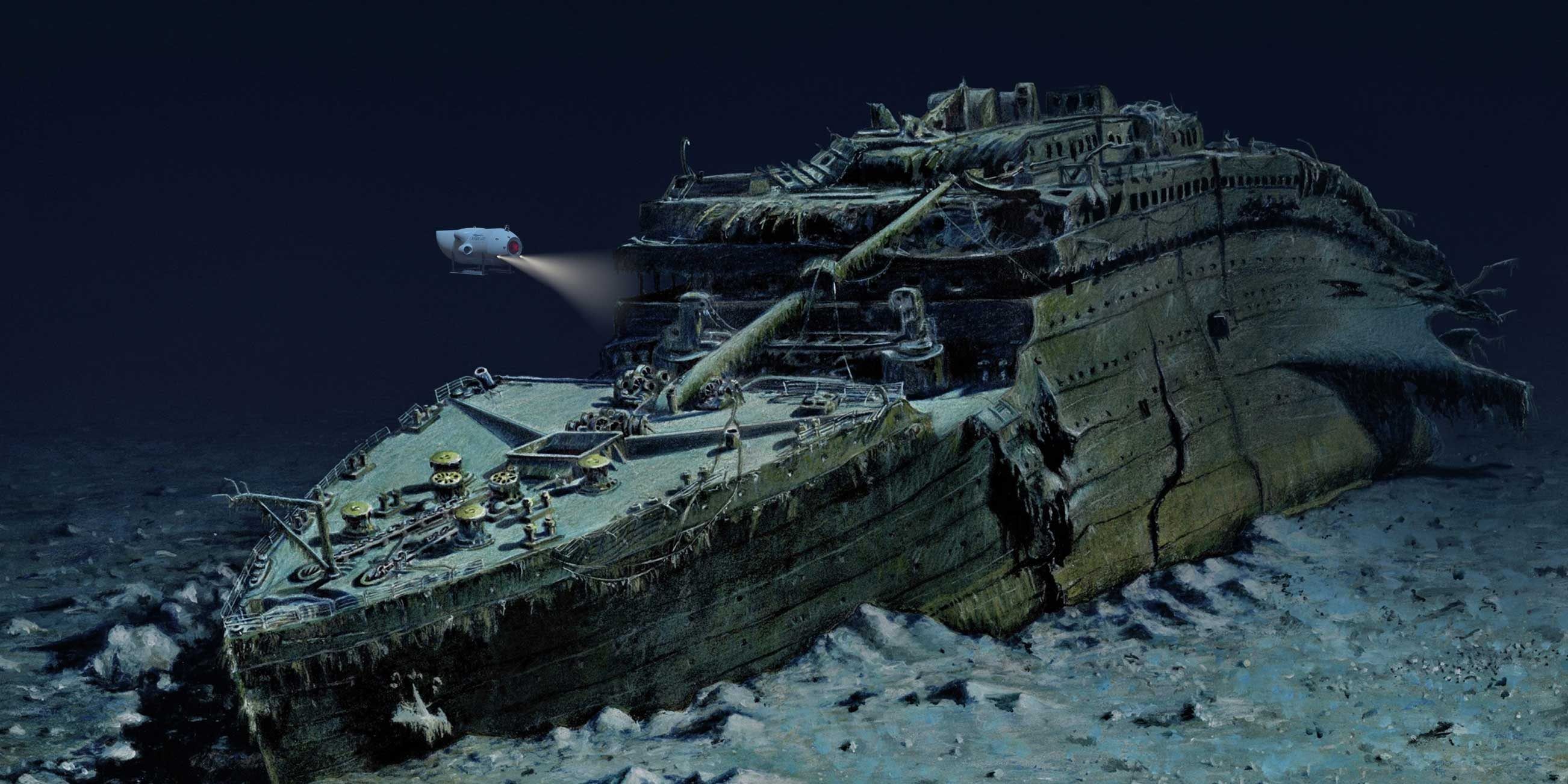 Strange Underwater Image Of The Titanic In 2018