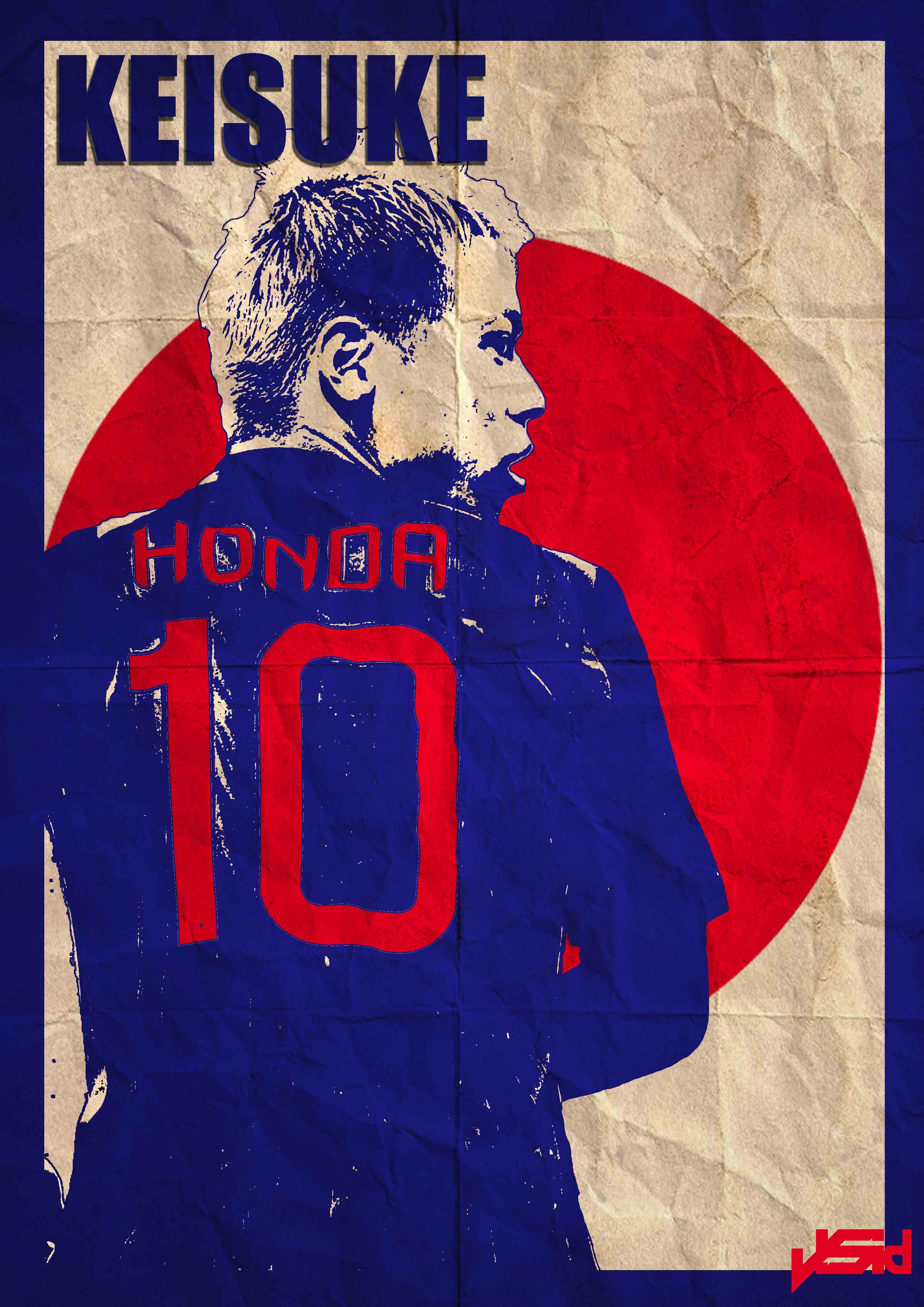 Keisuke Honda. サッカー