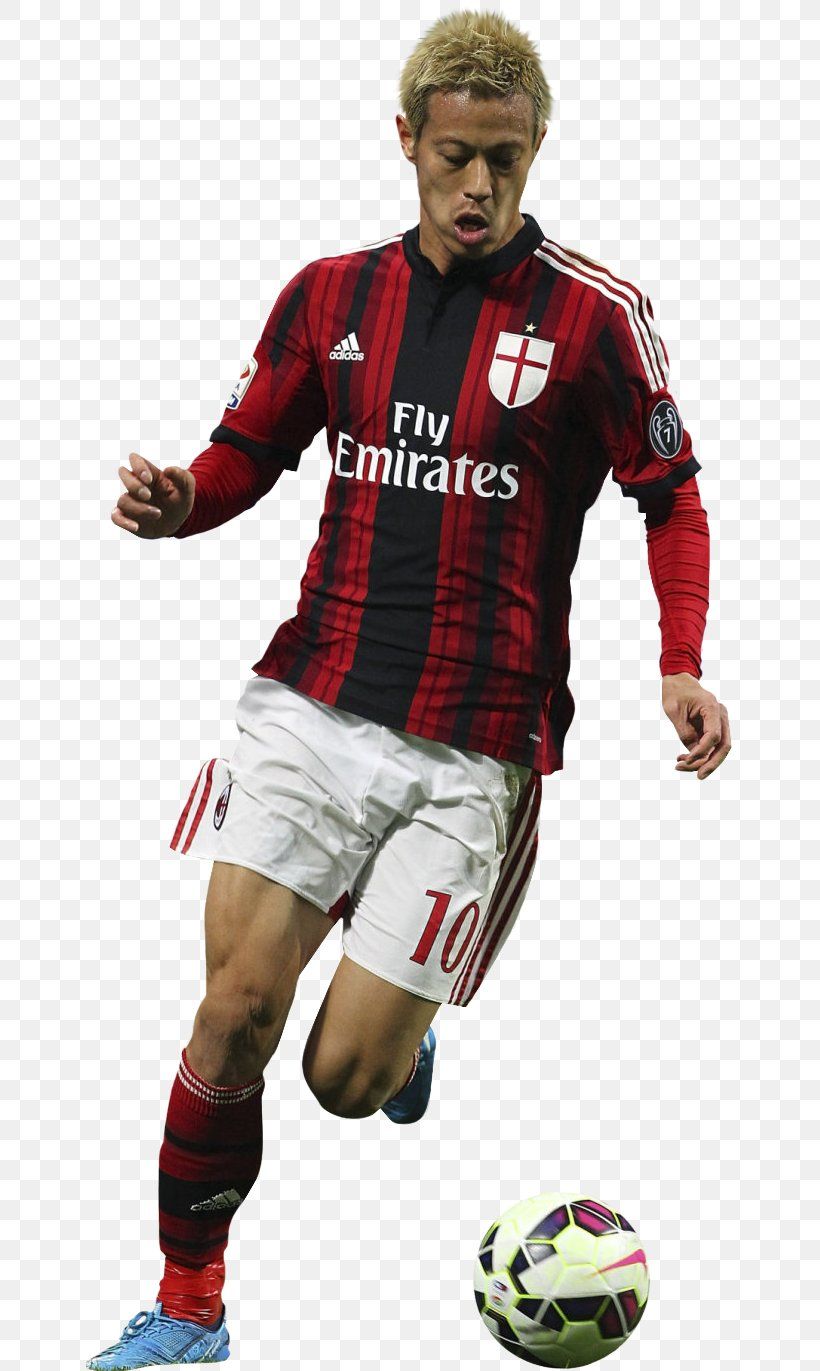 Keisuke Honda A.C. Milan Football Player C.F. Pachuca, PNG