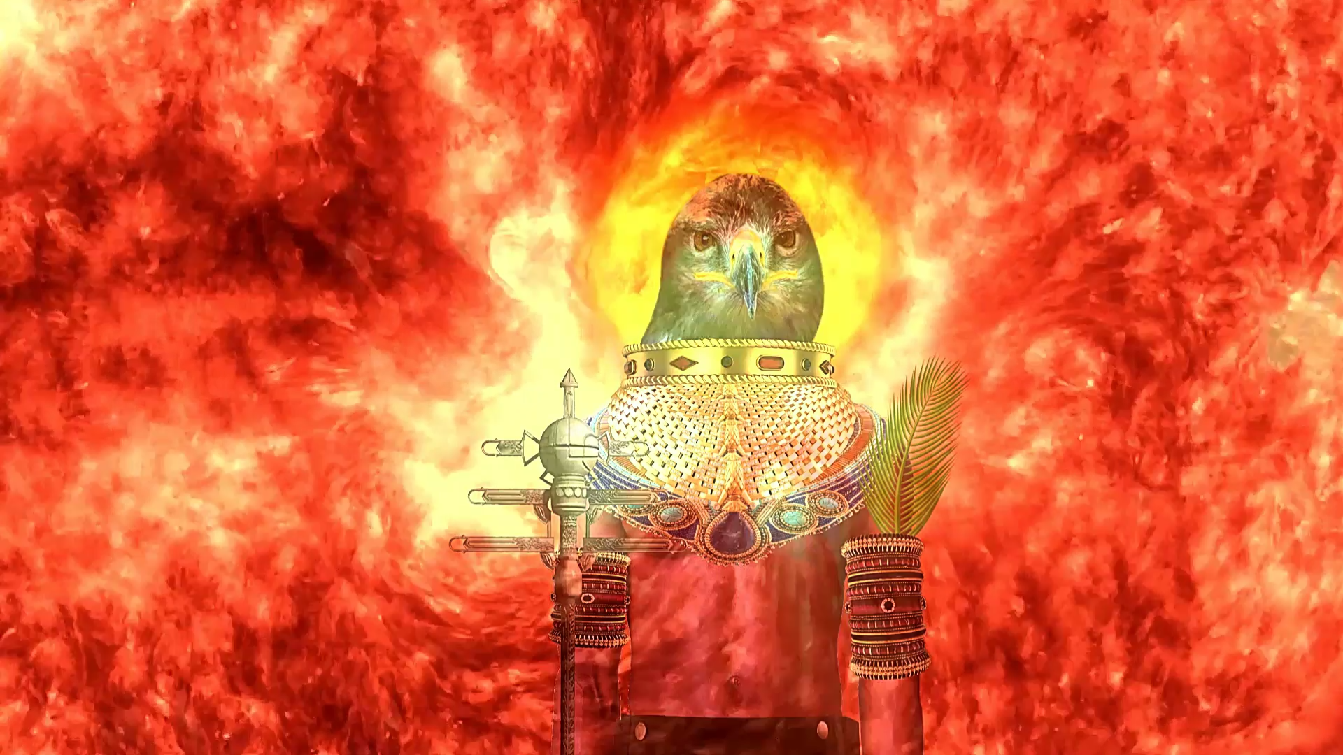 Sirius Ugo Art Image African Sun God Ra Ora Horus Arts