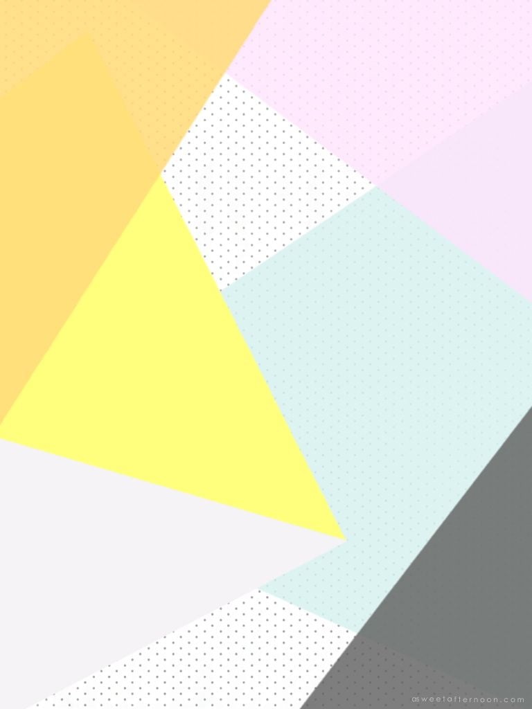Download Pastel Geometric Wallpaper, HD Background Download