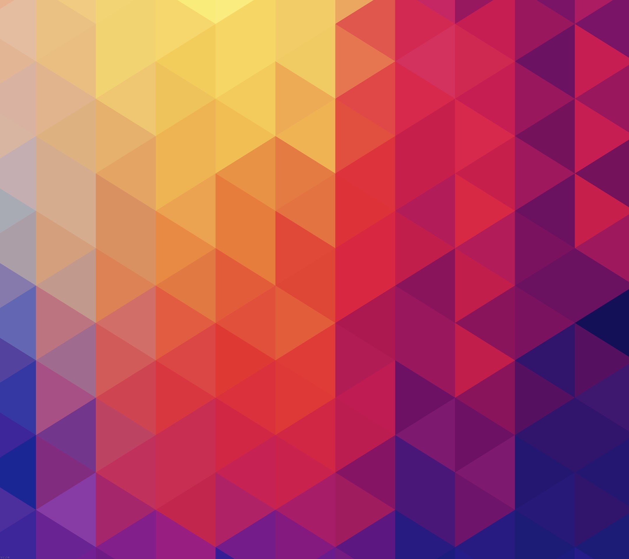 Warm Tone Gradient to see more low #polygon #geometric