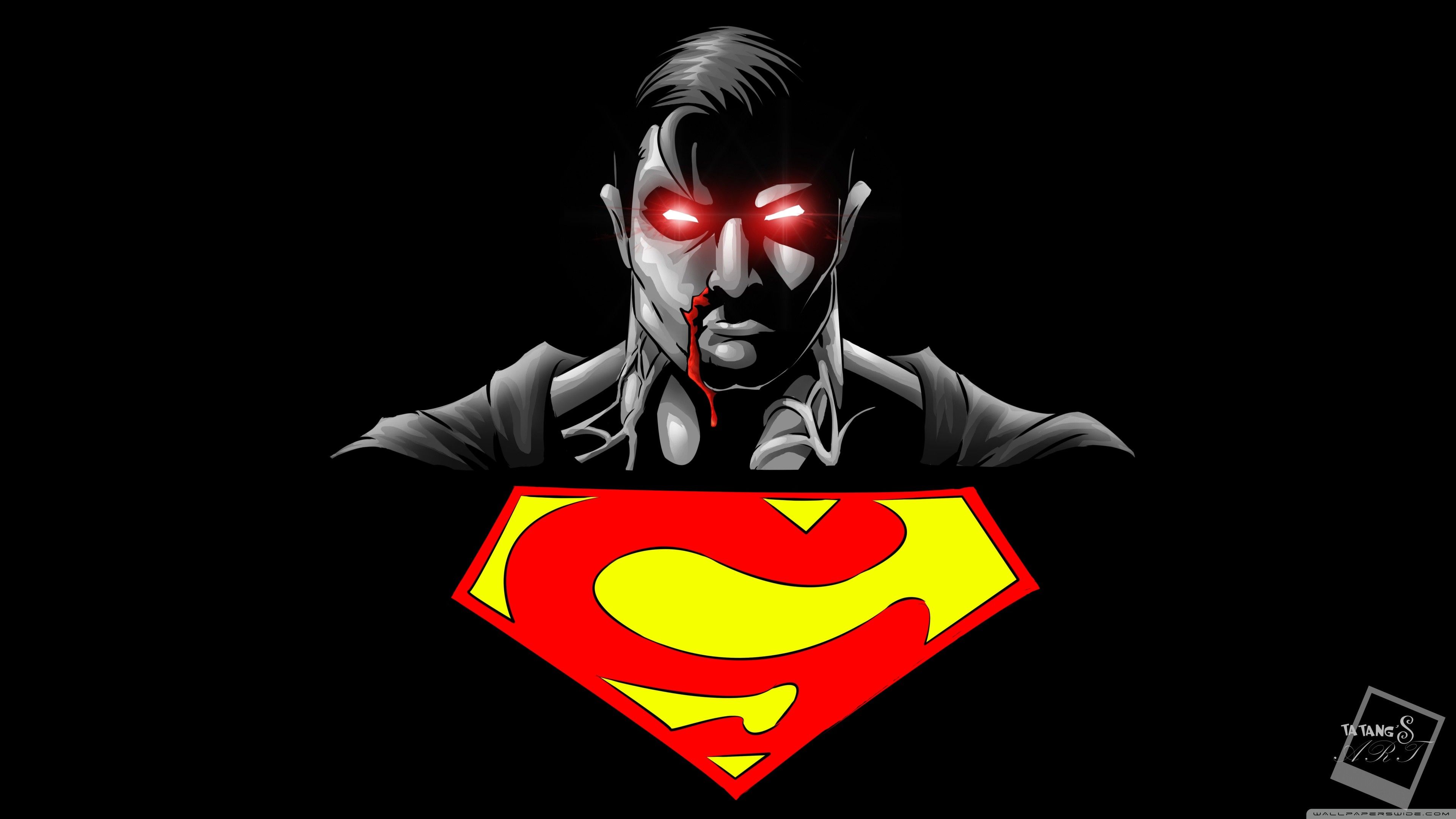 Batman Black Dark Dc Comics Superman Logos Logo Vs Ultra HD Superman Wallpaper & Background Download
