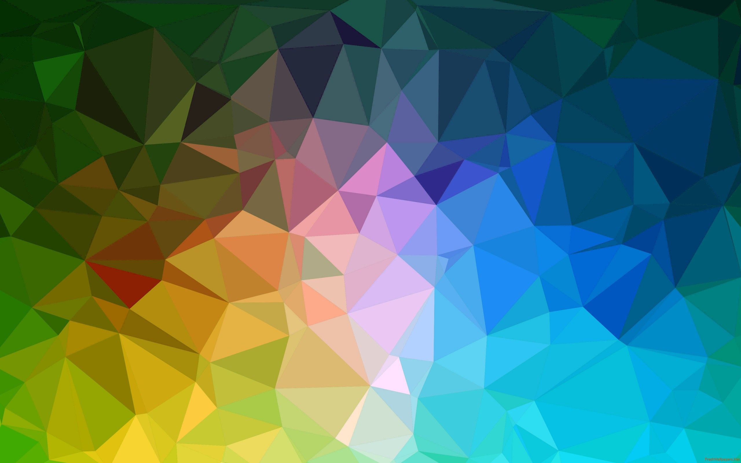 Colorful Polygon Wallpaper Free Colorful Polygon
