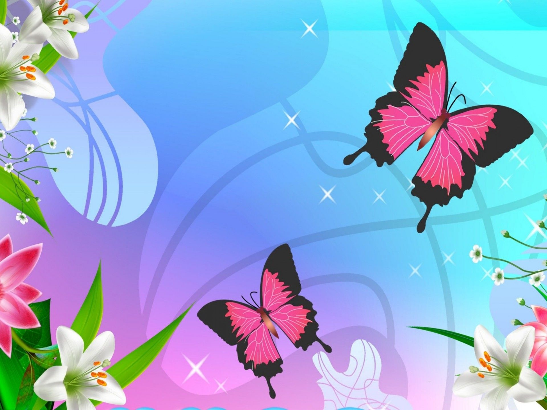 Adoring Pink Butterflies Butterflies Butterfly Firefox Persona