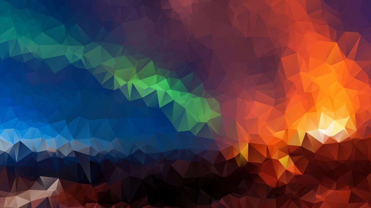 Wallpaper Polygons, Low poly, Geometric, 5K, Abstract