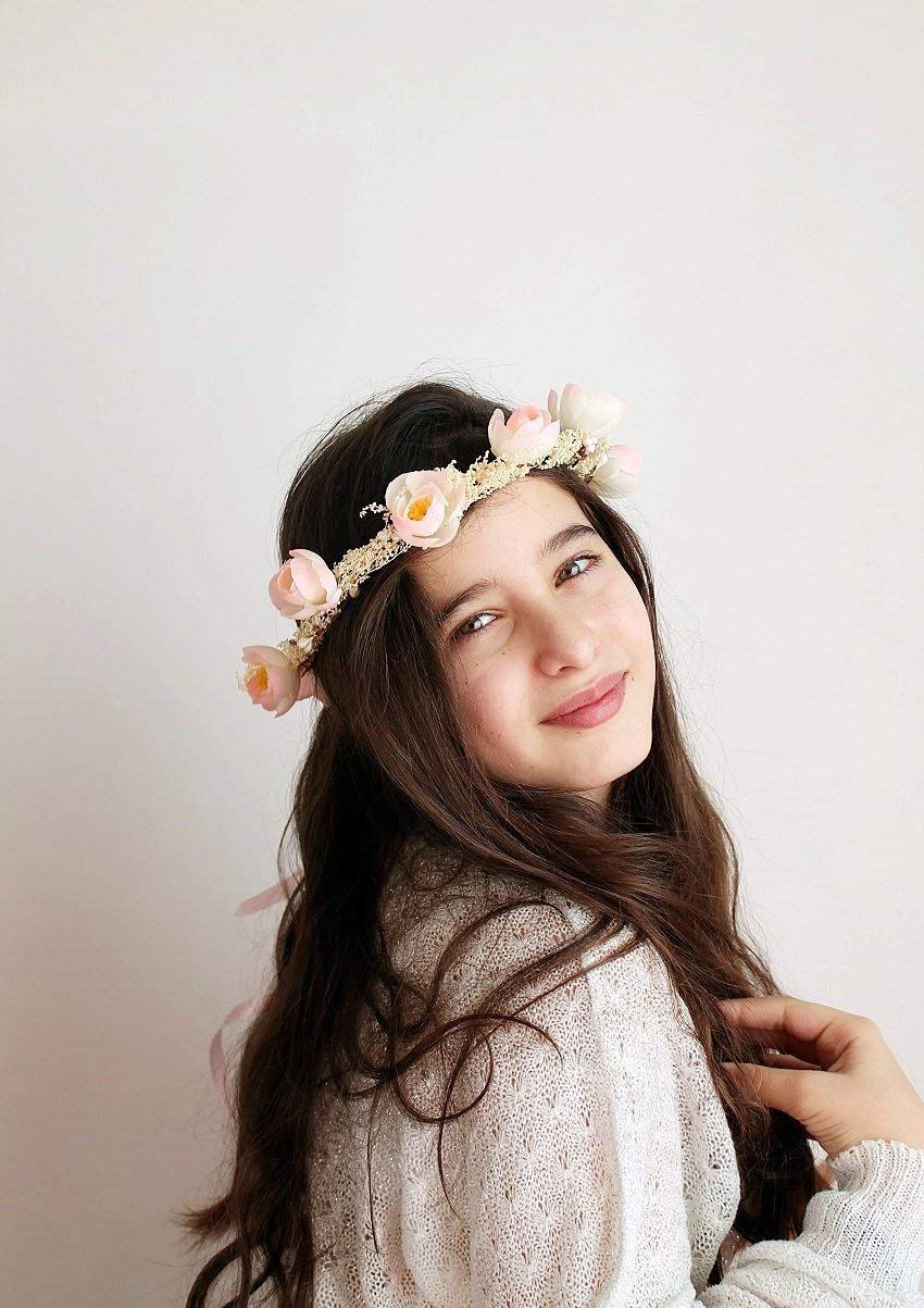 Girl With Flower Crown
