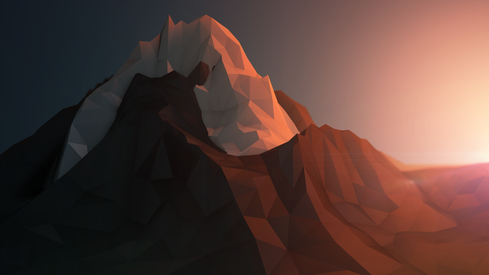 Free download Low poly mountains wallpaper low polygons geometric