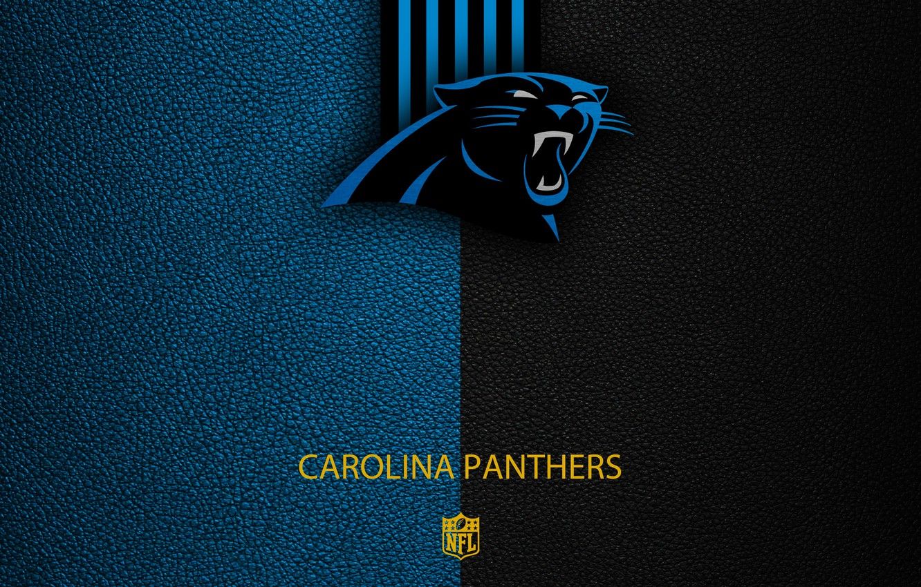 Wallpaper wallpaper, sport, logo, NFL, Carolina Panthers image