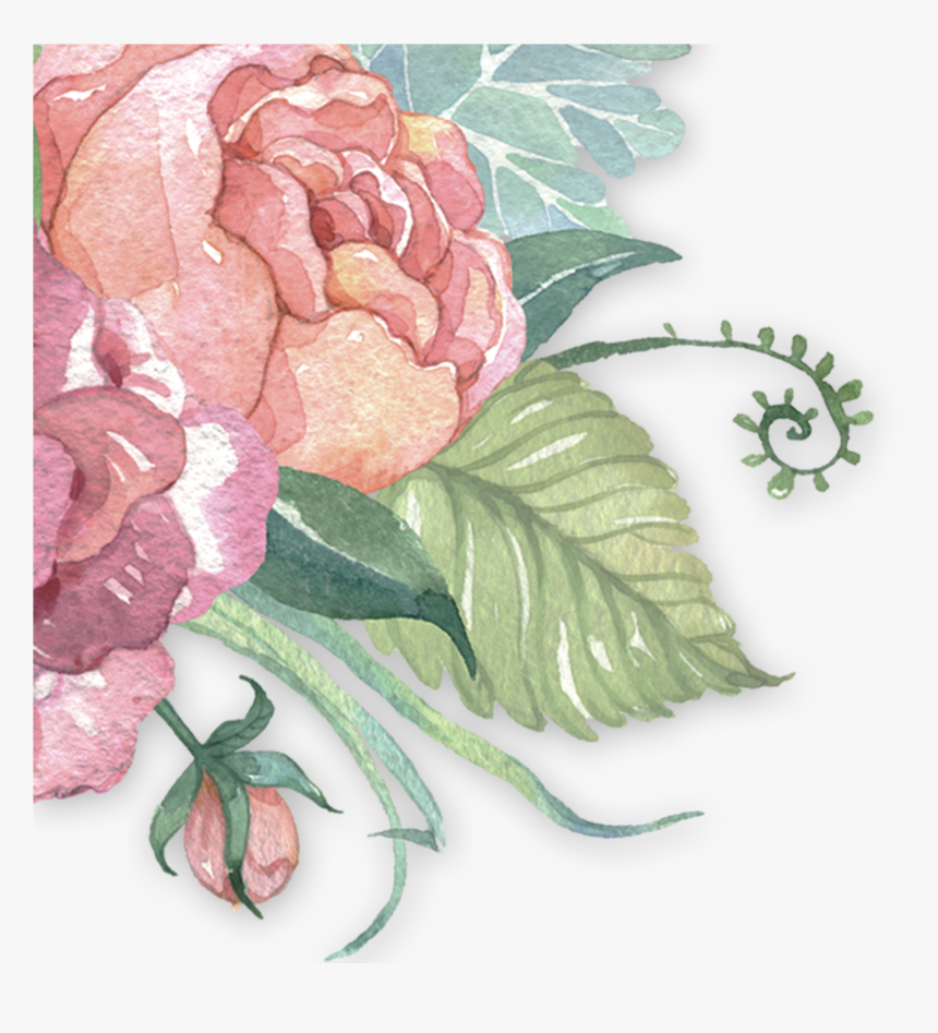 Pastel Flowers Png Watercolor Flowers Png, Transparent Png