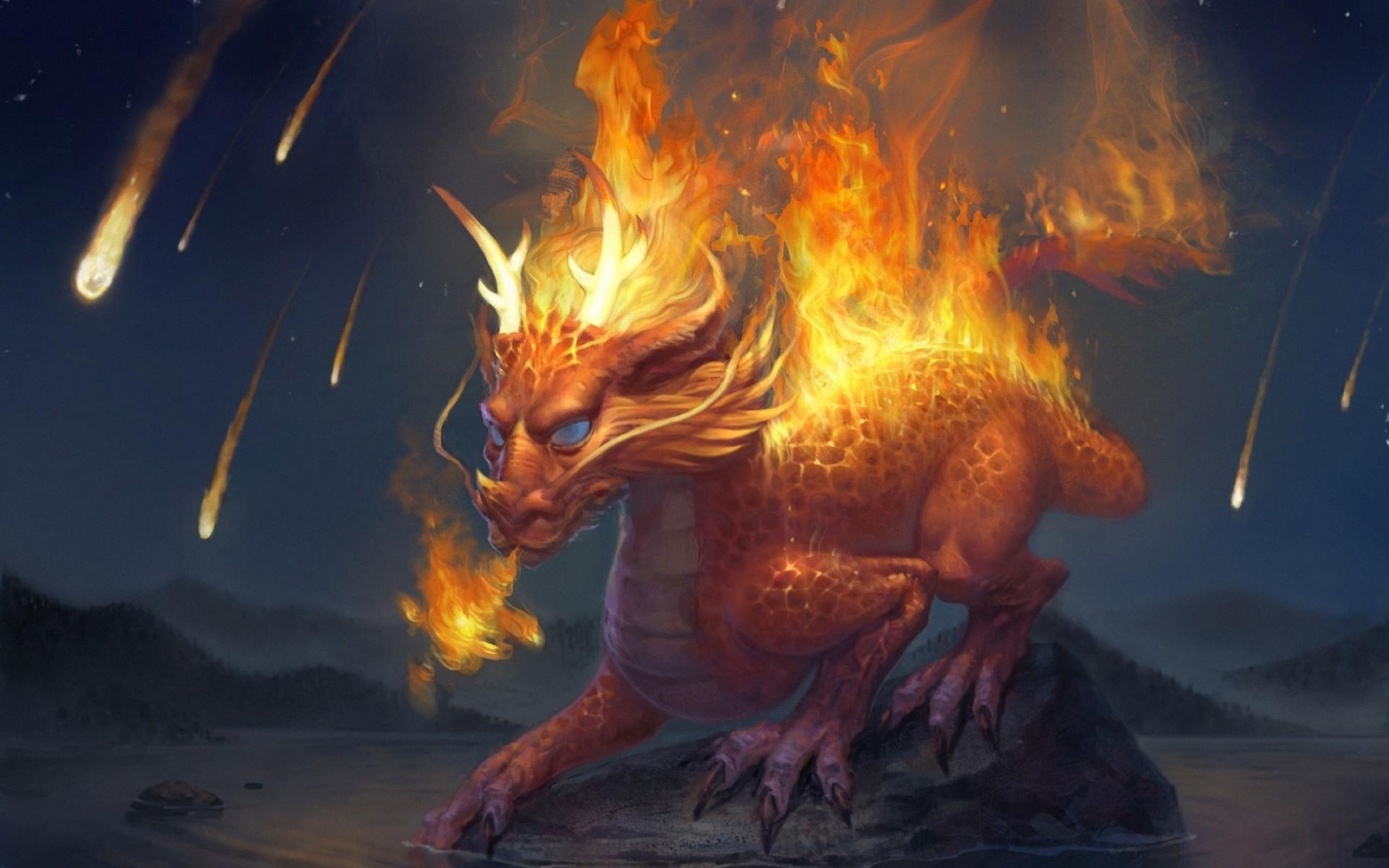 Fire dragon. Саламандра Огненная мифология. Огненный цилинь. Саламандры духи огня. Ричард Кнаак Огненный дракон.